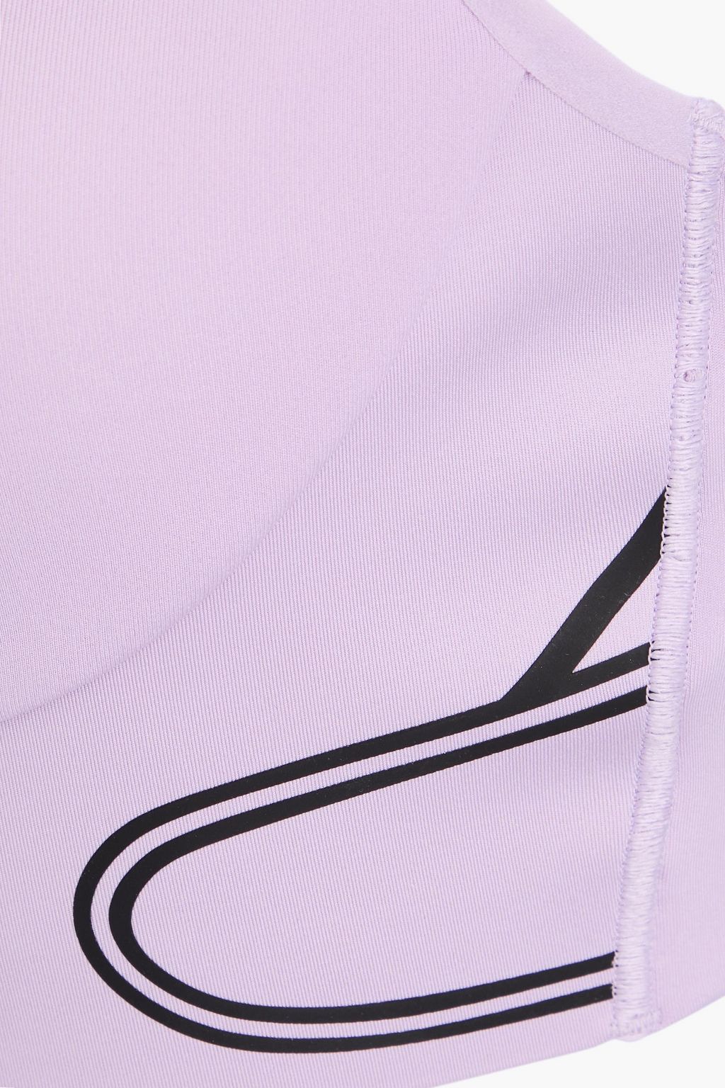 ADIDAS BY STELLA MCCARTNEY حمالة صدر رياضية مصنوعة من نسيج مطاطي ومزينة بطبعات