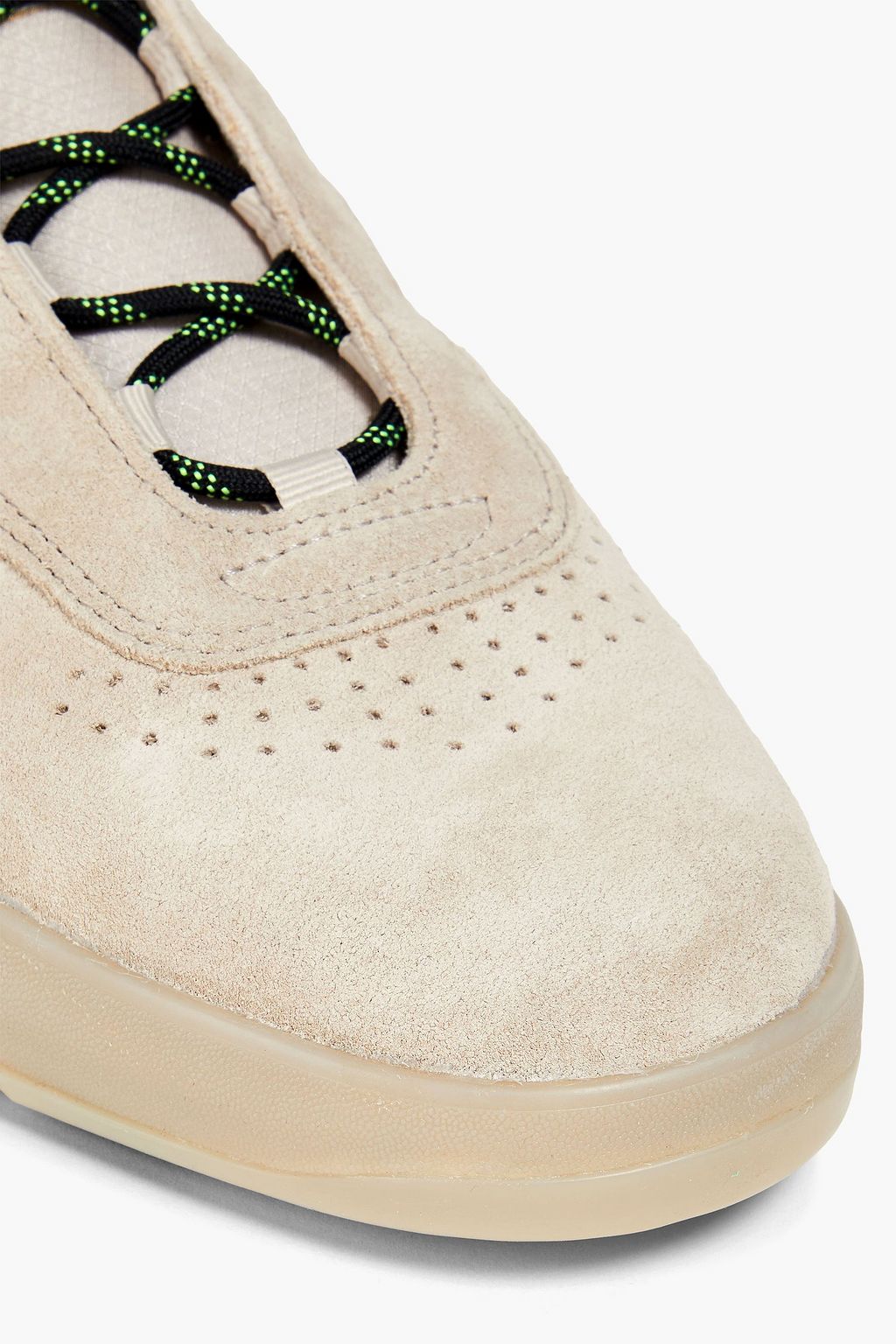 ADIDAS ORIGINALS Puig perforated suede sneakers