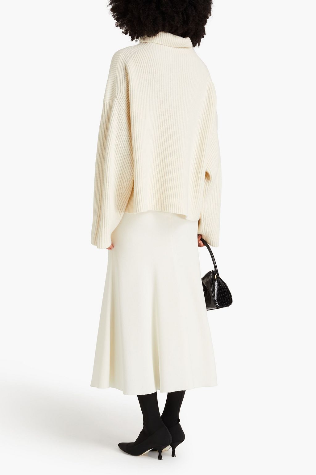 TOTEME Ribbed wool-blend turtleneck sweater
