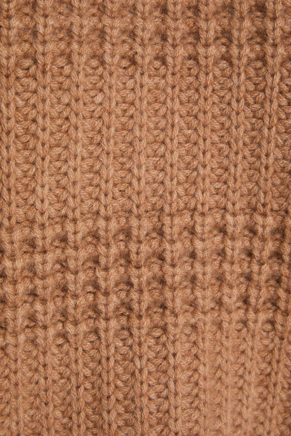 Shop Loulou Studio Duba Oversized Ribbed Cashmere Sweater In Light Brown
