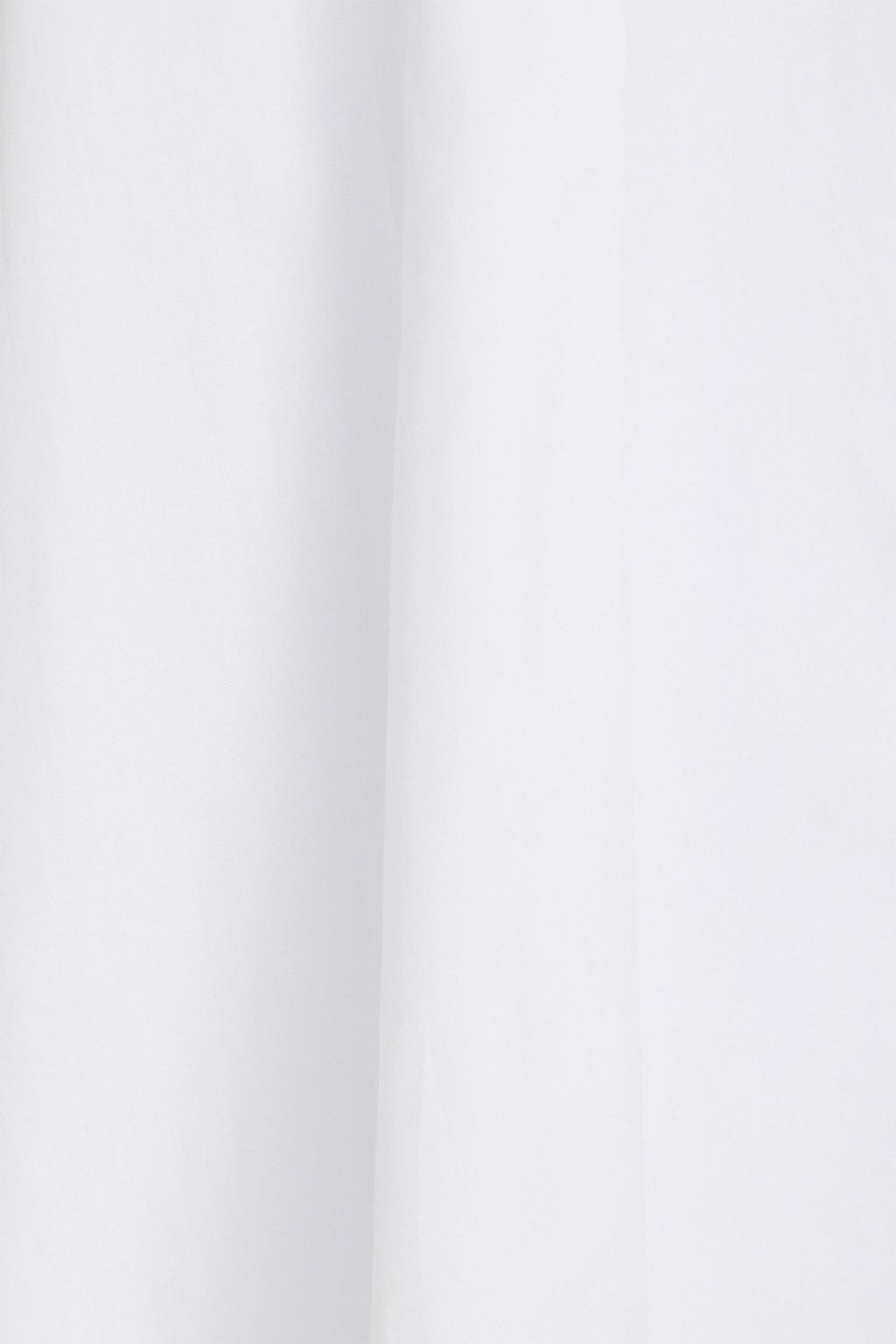 VINCE. Pleated cotton shirt