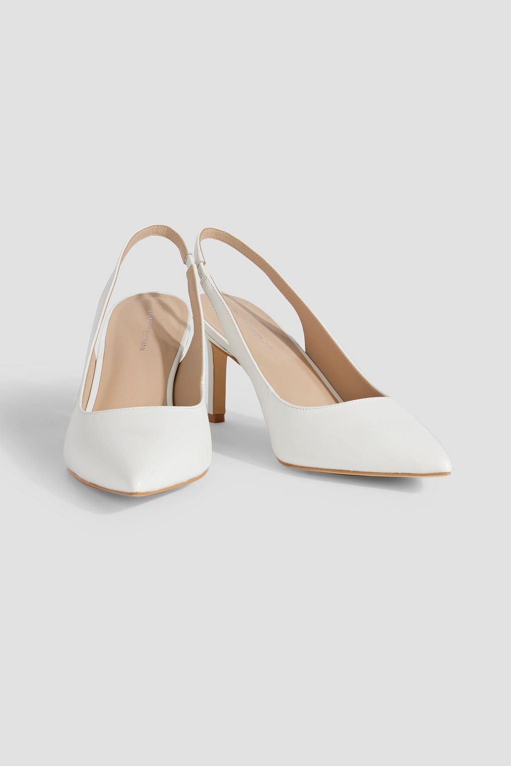STUART WEITZMAN Dancer 75 leather slingback pumps