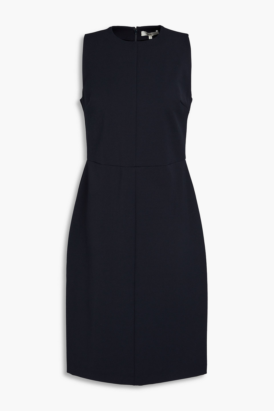 Vince Crepe Dress In Blue