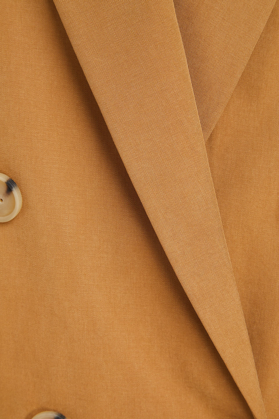 Vince Lyocell-blend Twill Blazer In Camel