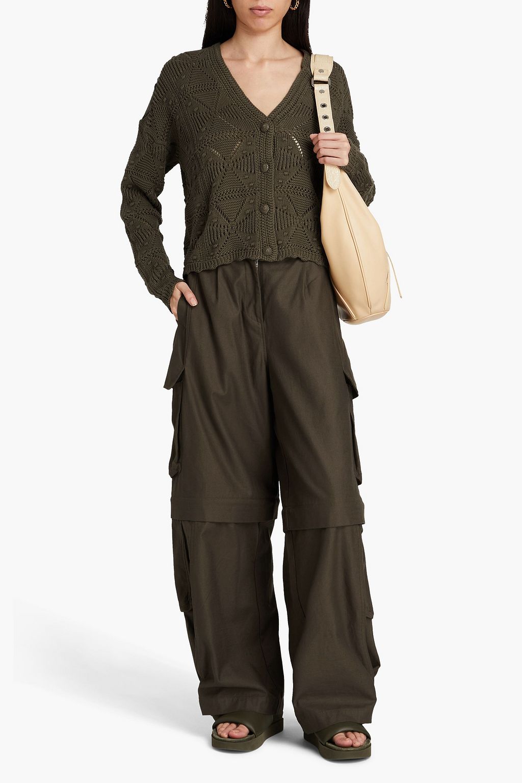 COTTON BY AUTUMN CASHMERE كارديغان من القطن