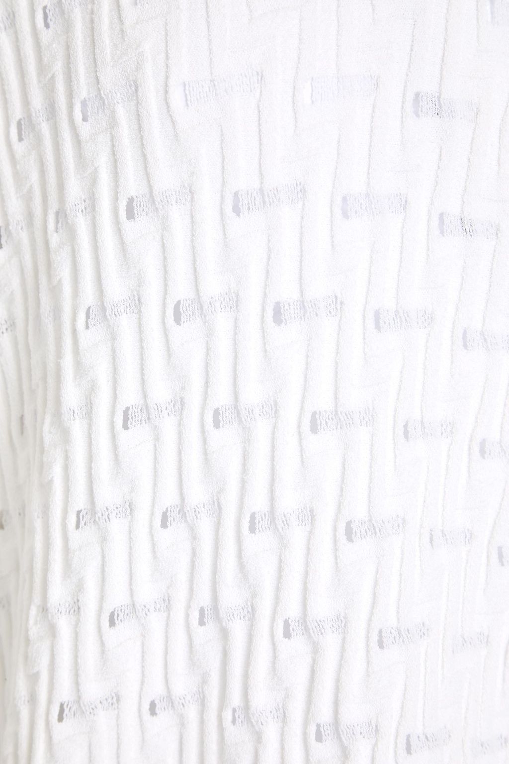 AUTUMN CASHMERE كنزة رياضية مصنوعة من نسيج بحبكة مفتوحة