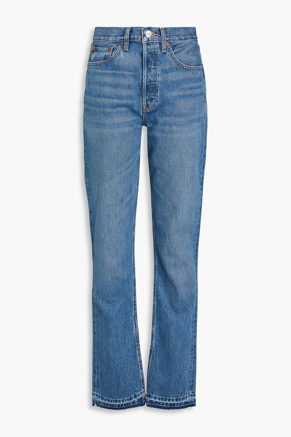 70s high-rise bootcut jeans