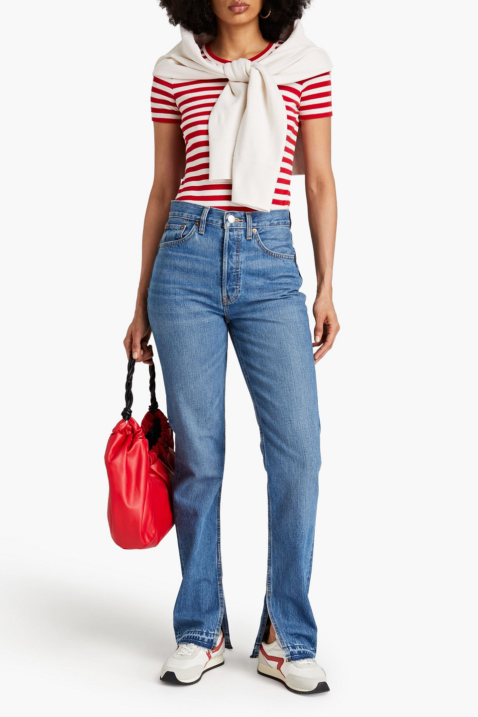 RE/DONE 70S HIGH-RISE BOOTCUT JEANS