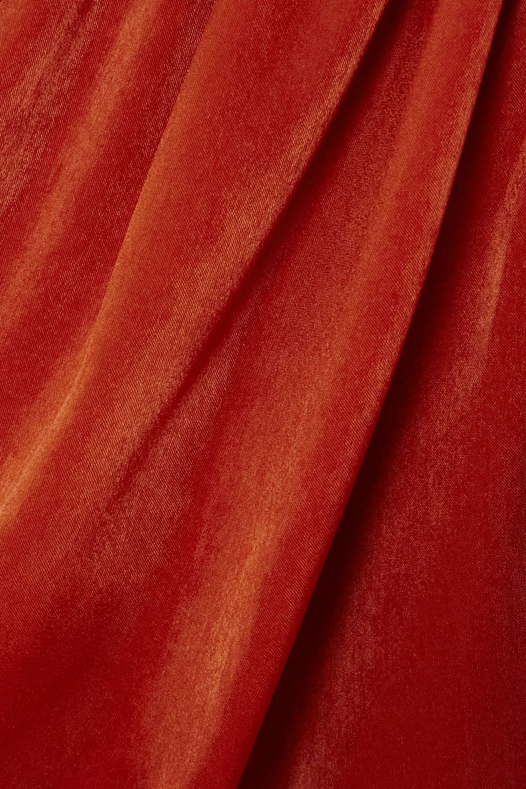 COSTARELLOS Satin maxi wrap dress