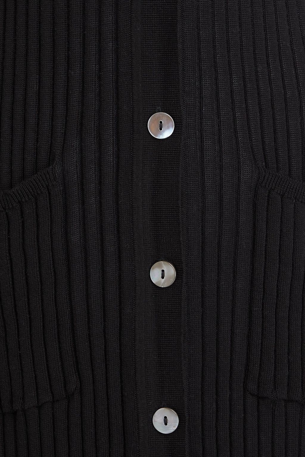 COTTON BY AUTUMN CASHMERE كارديغان من القطن بتصميم مضلّع