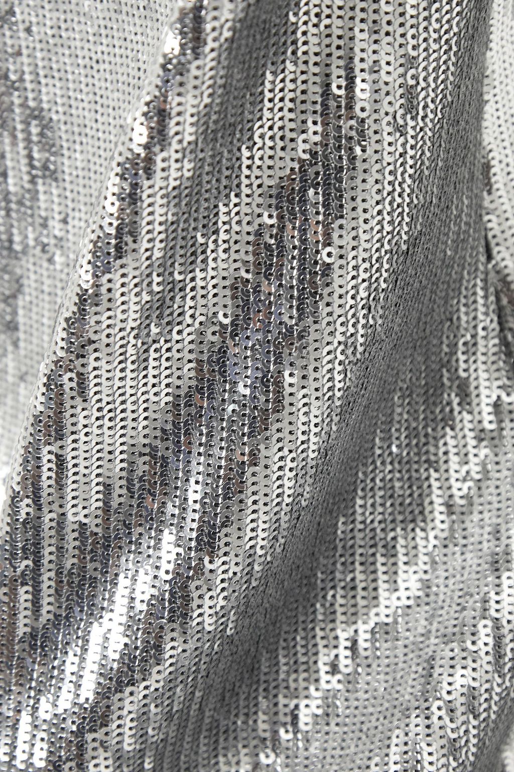 DAVID KOMA Sequined stretch-jersey flared pants