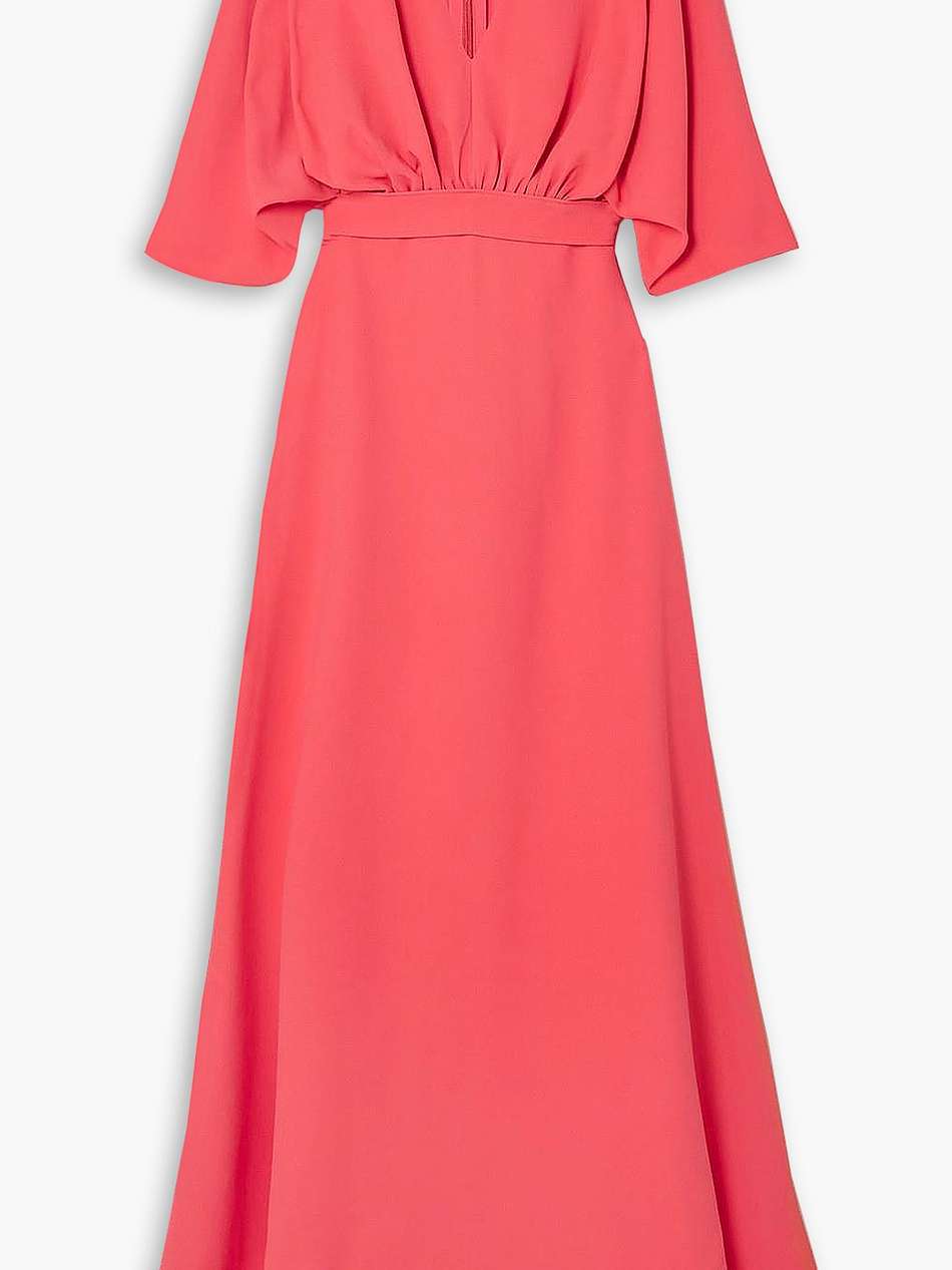 ruched cady gown