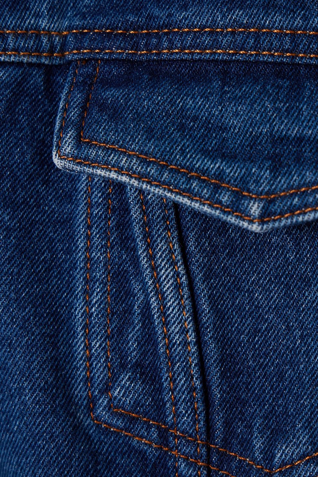 DAVID KOMA Paneled denim jacket