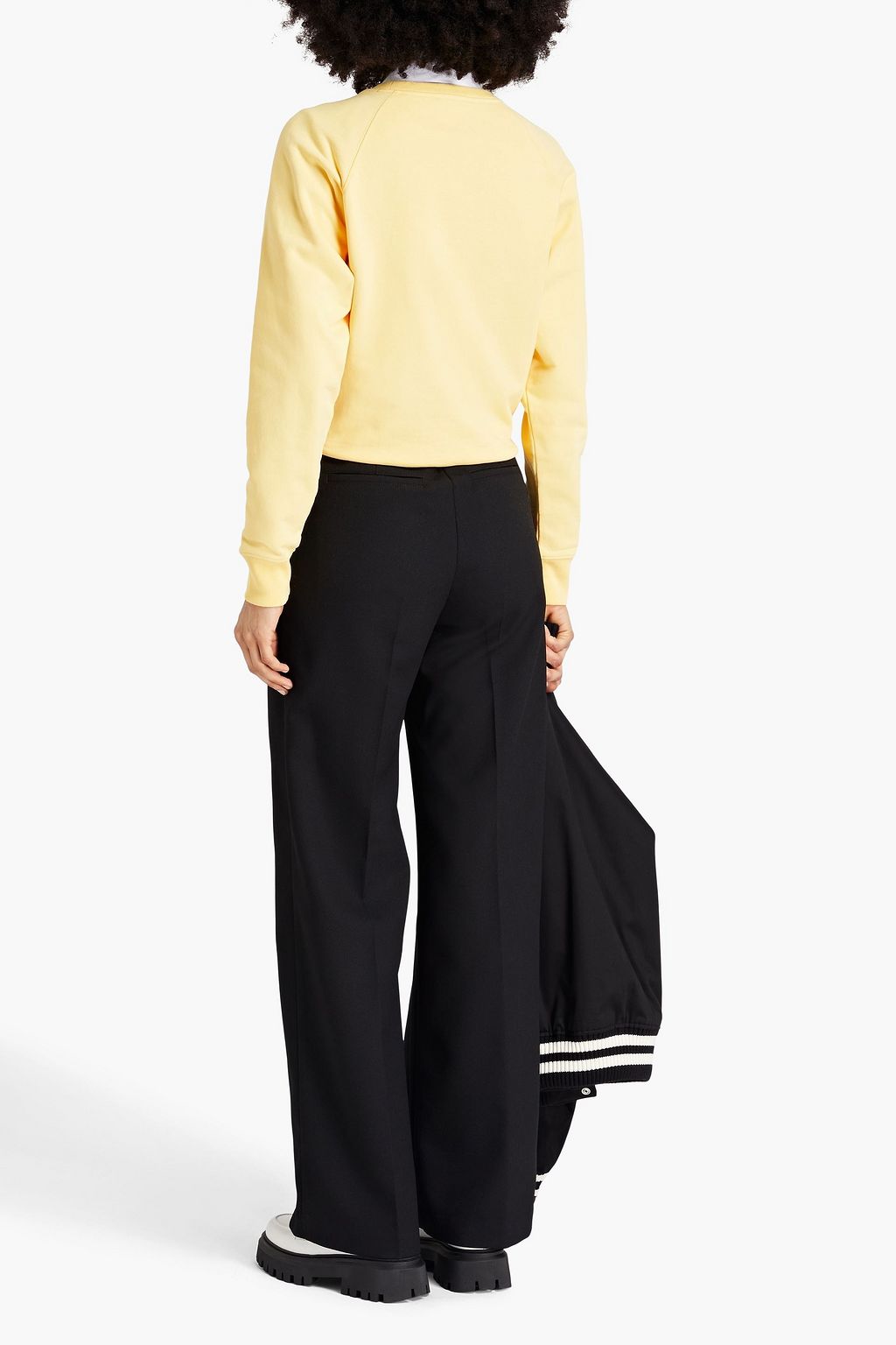MAISON KITSUNÉ 트윌 스트레이트 레그 팬츠