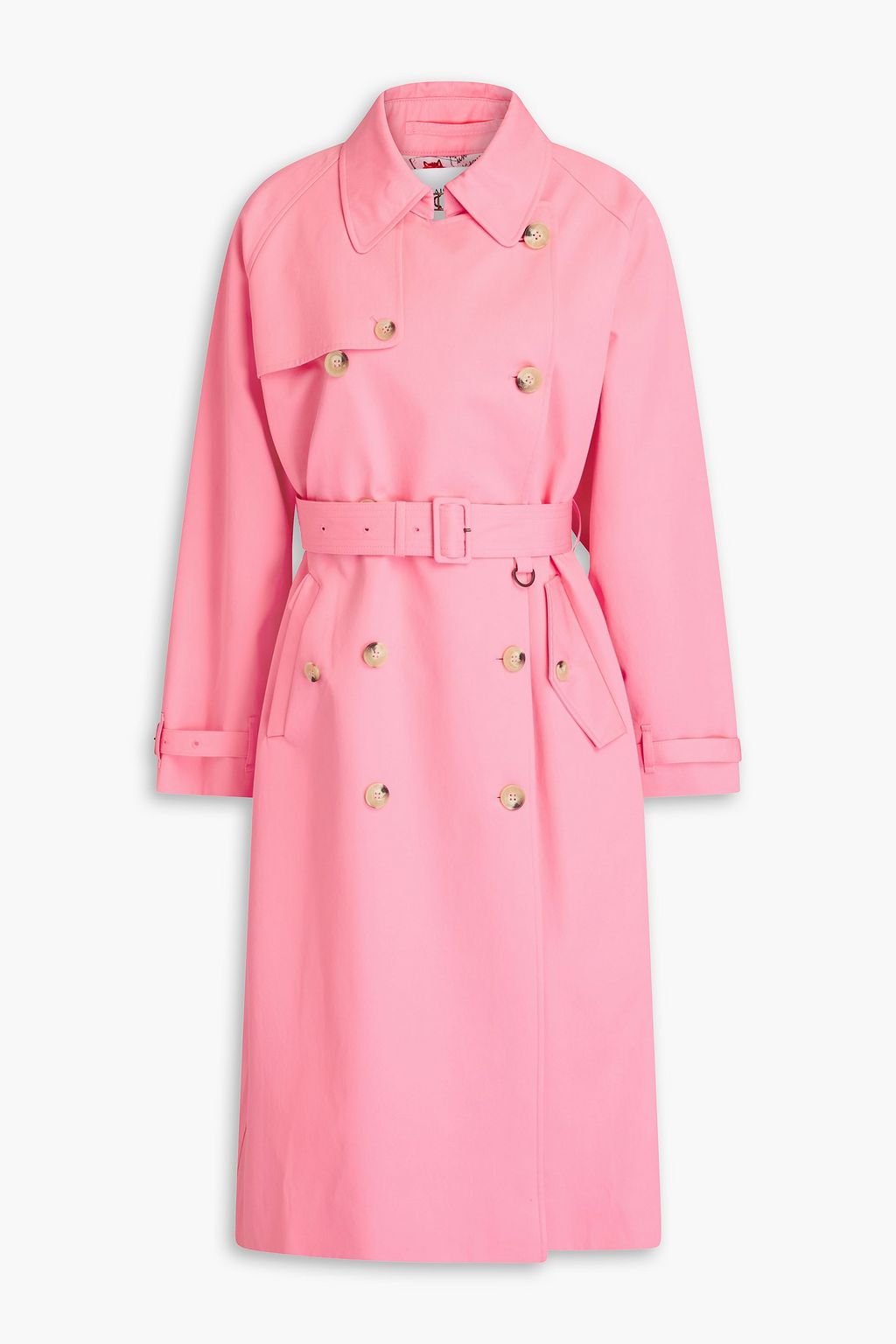 MAISON KITSUNE Oly cotton gabardine trench coat THE OUTNET