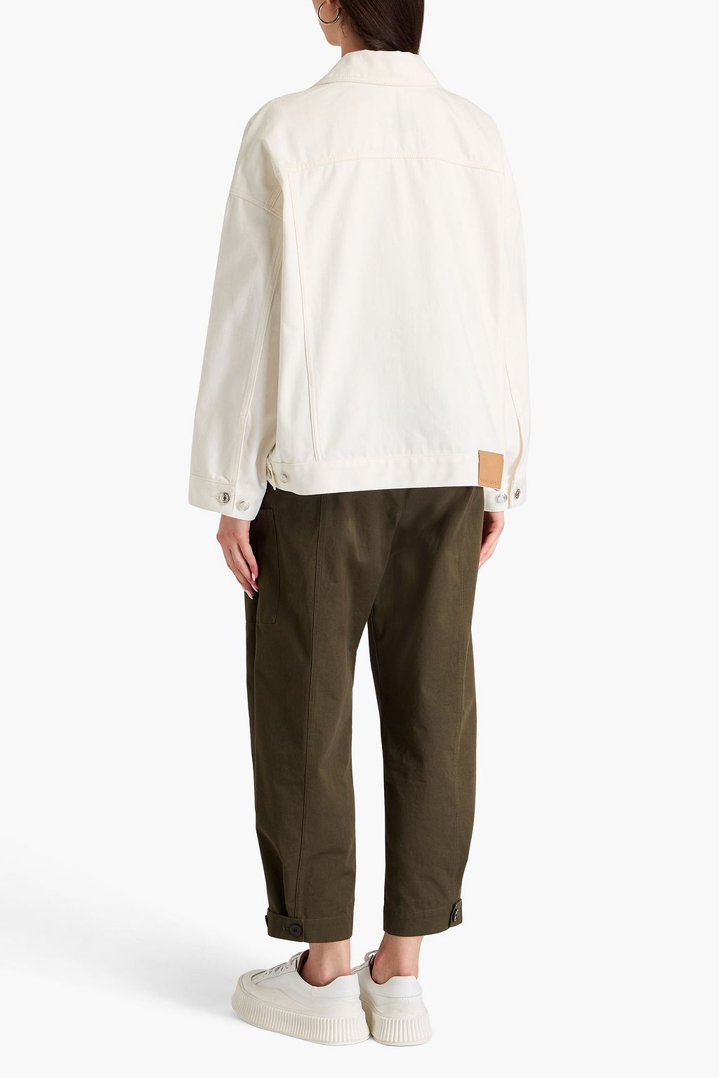 MAISON KITSUNÉ 오버사이즈 데님 재킷