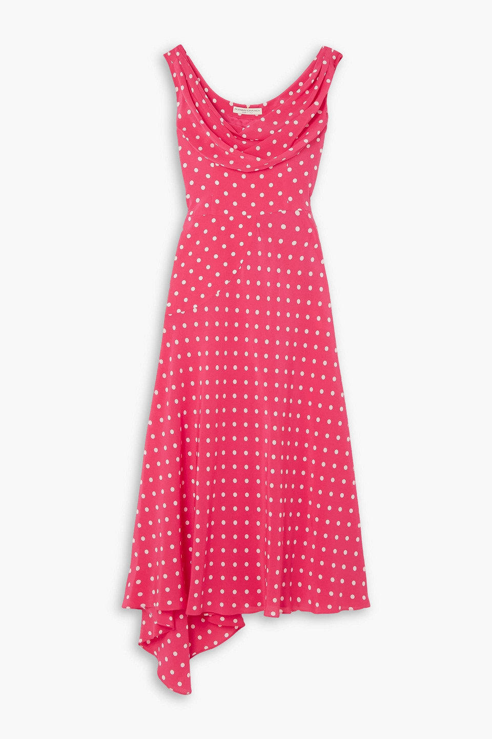 Alessandra Rich Dress In Fuchsiafarben