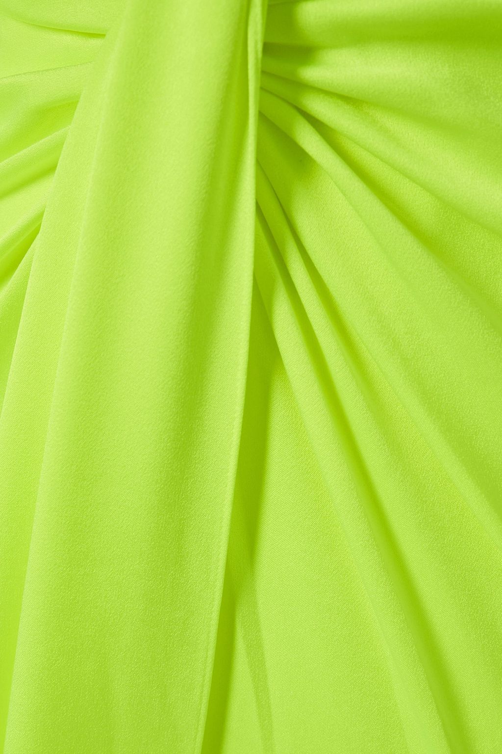 ALEX PERRY Quinn tie-front satin-crepe gown