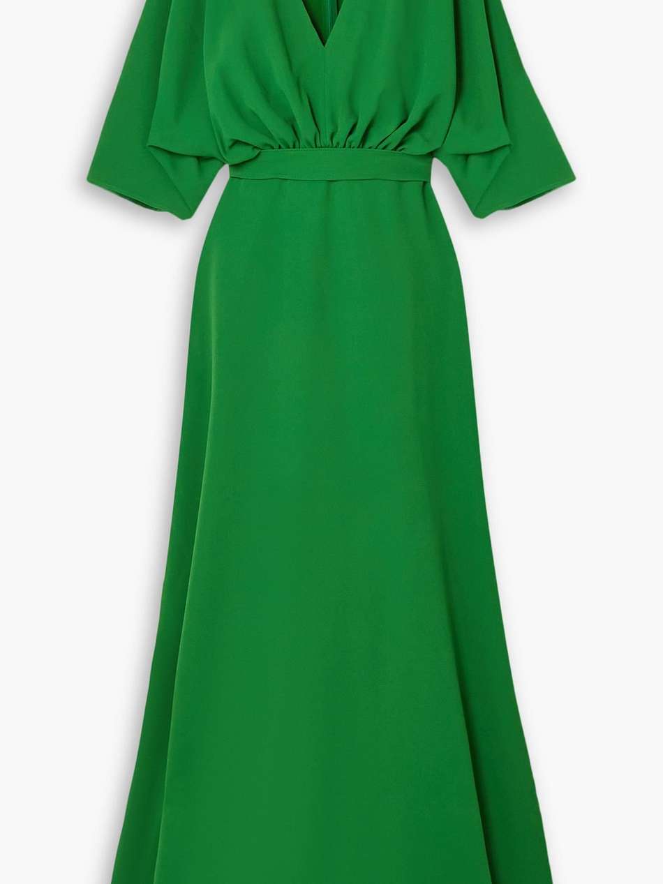 ruched cady gown