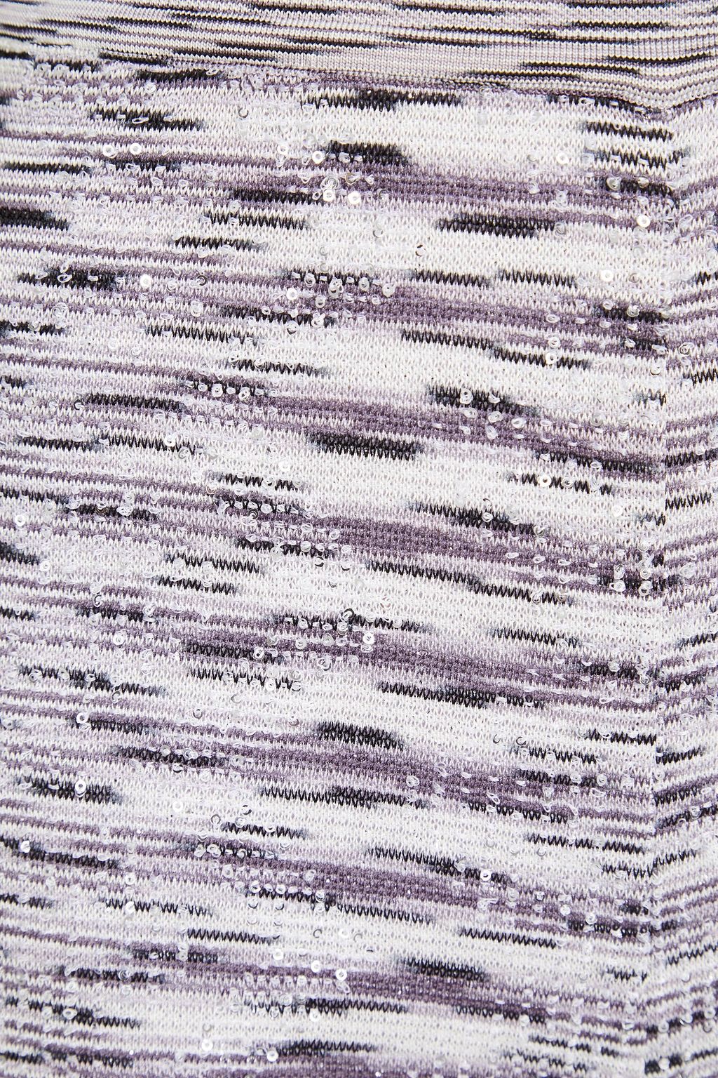 MISSONI 시퀸 장식 자카드 니트 스트레이트 레그 팬츠