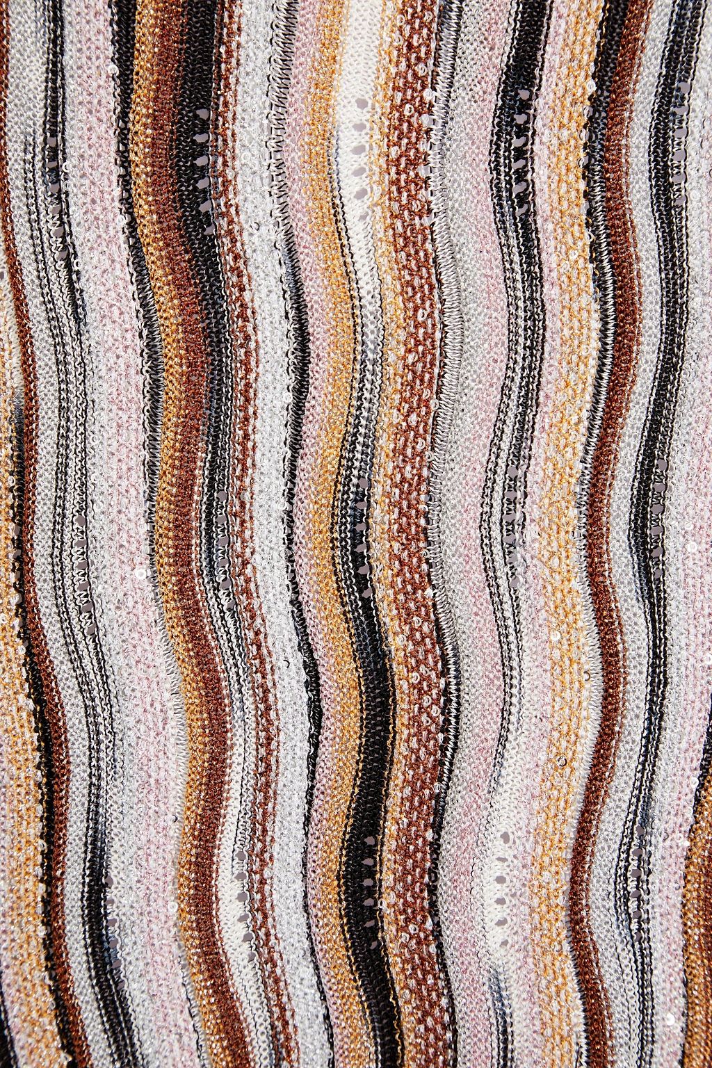 MISSONI Sequined crochet-knit sweater