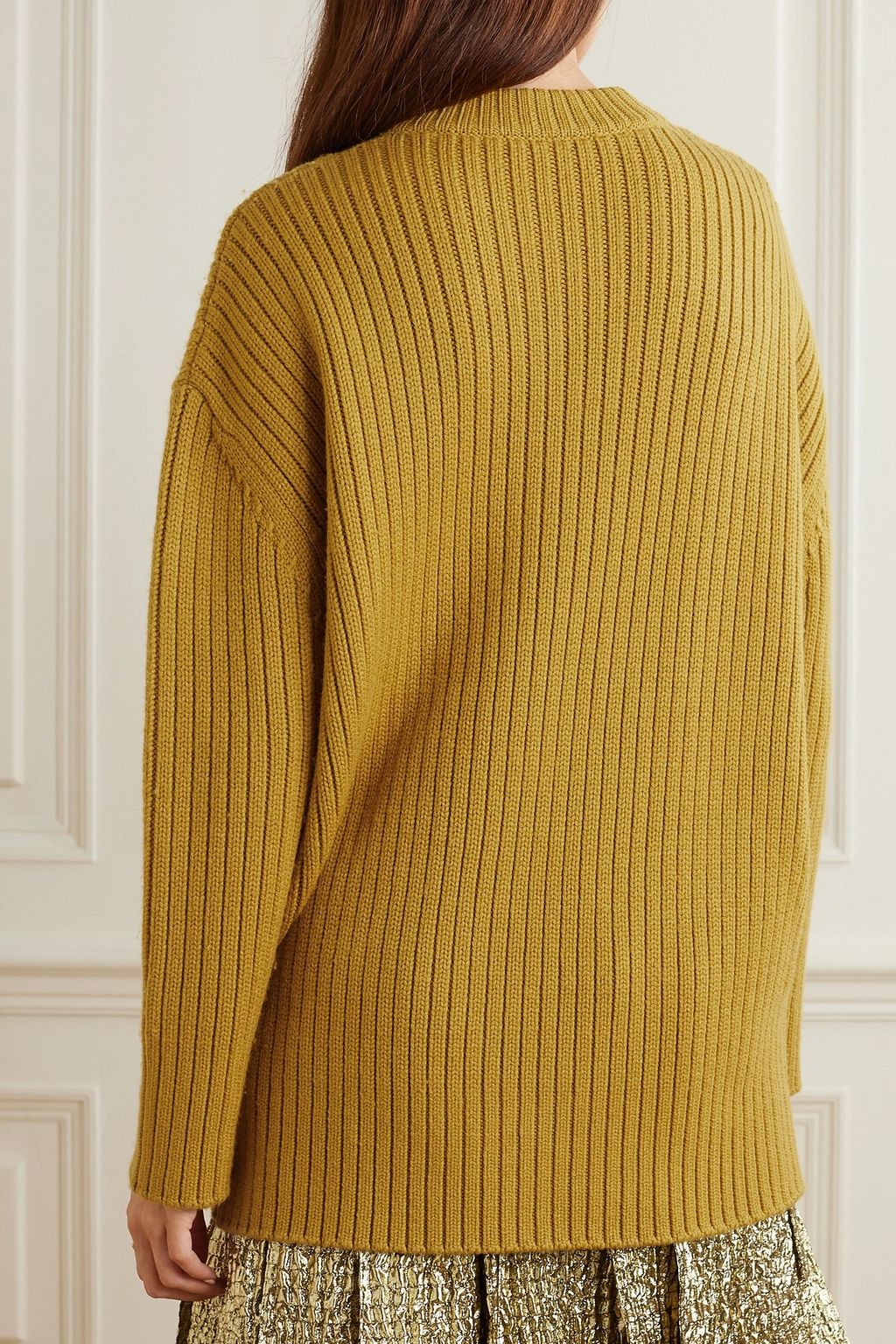 EMILIA WICKSTEAD Ady ribbed wool sweater