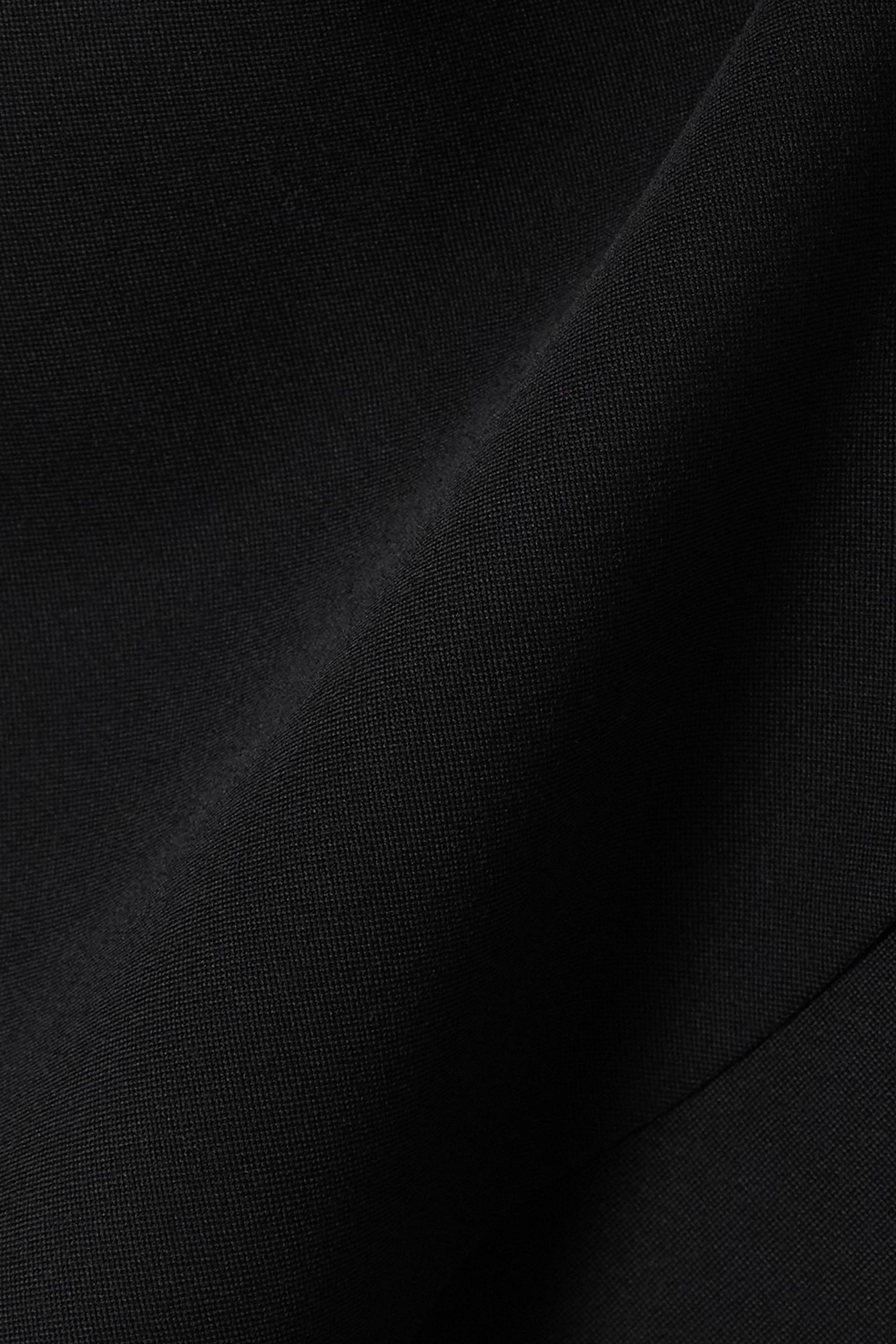 Alessandra Rich Wrap-effect wool mini skirt