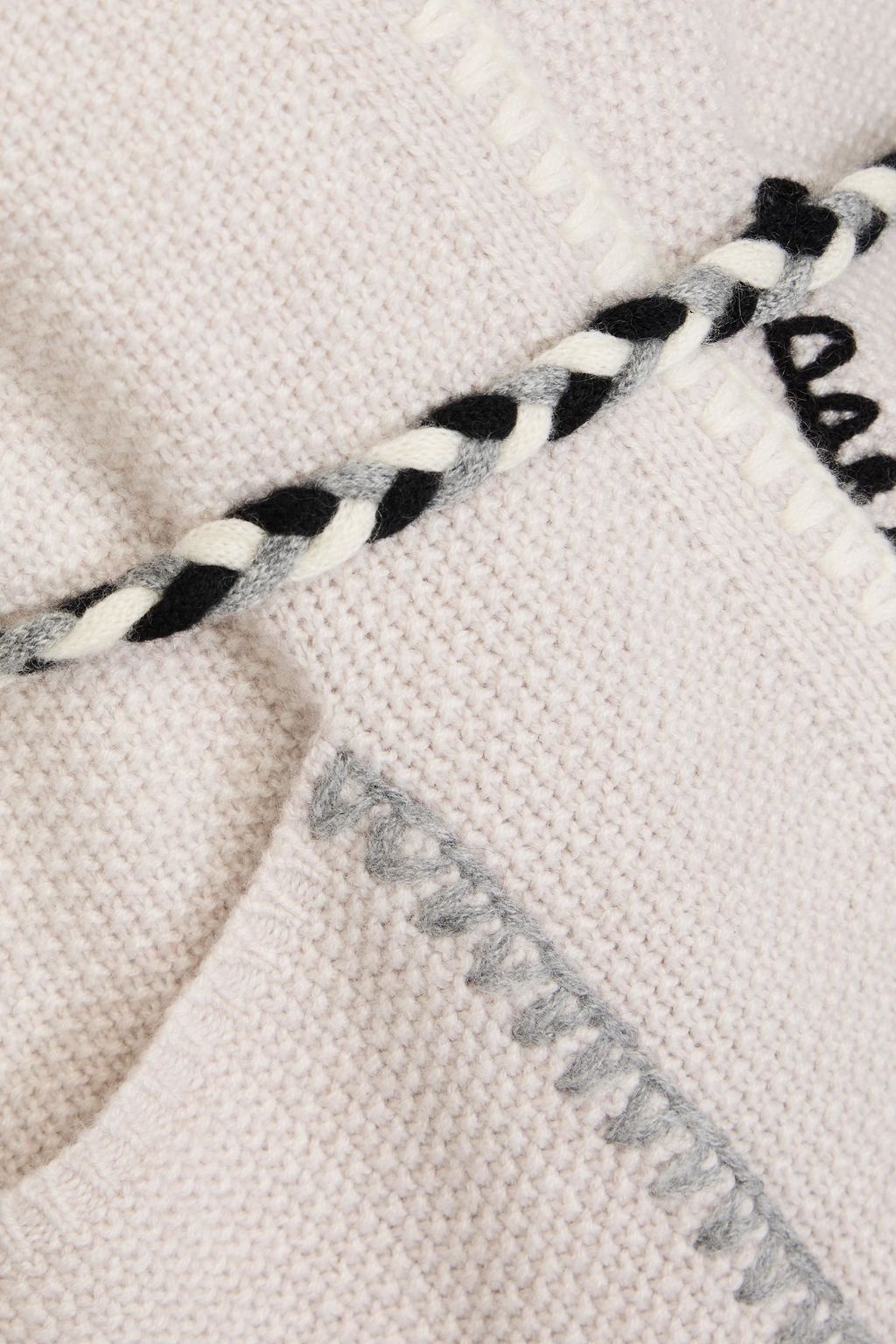 AUTUMN CASHMERE كارديغان من الكشمير بنسيج محبوك بنمط وافل