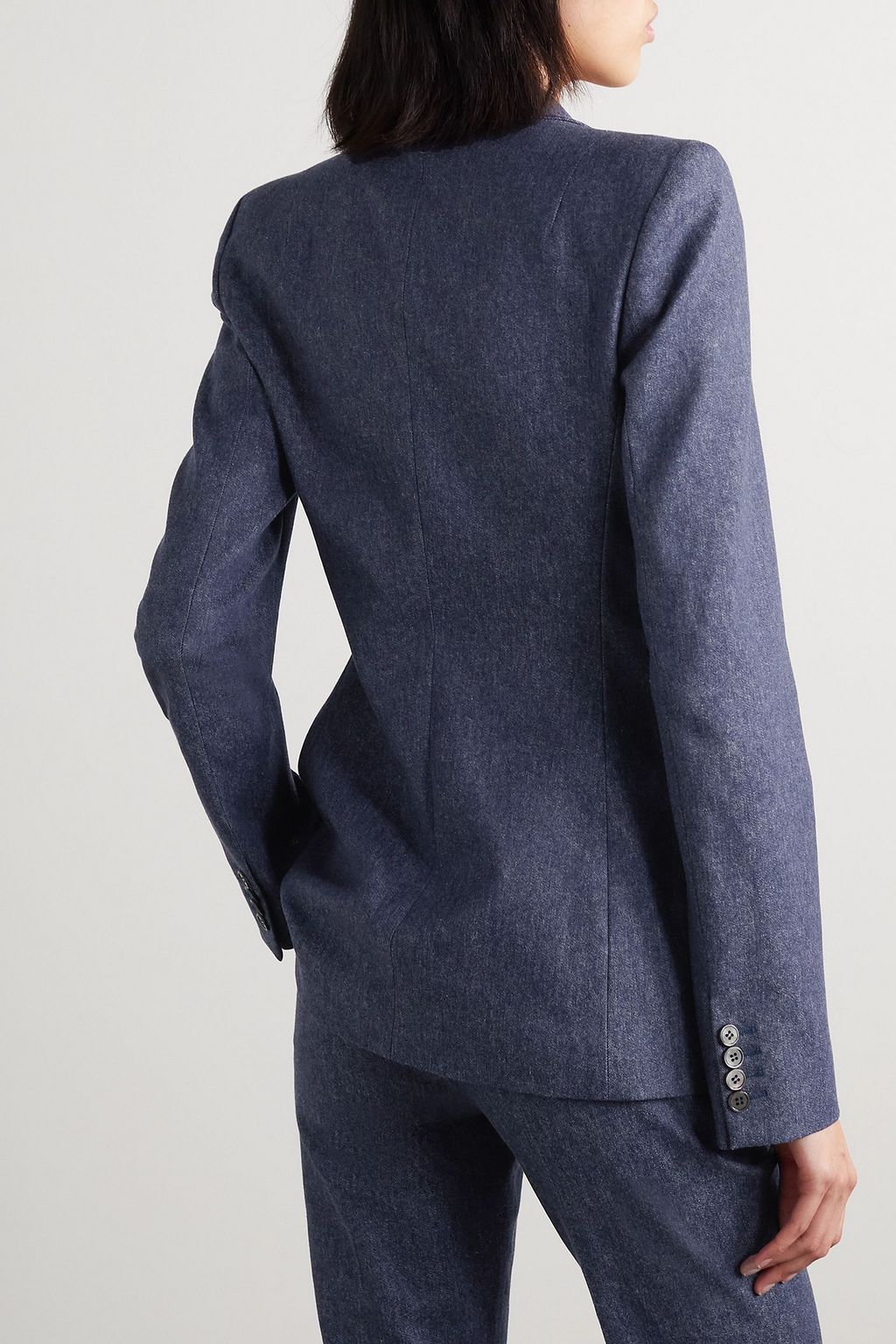 MICHAEL KORS COLLECTION Georgina stretch wool, cotton and cashmere-blend twill blazer