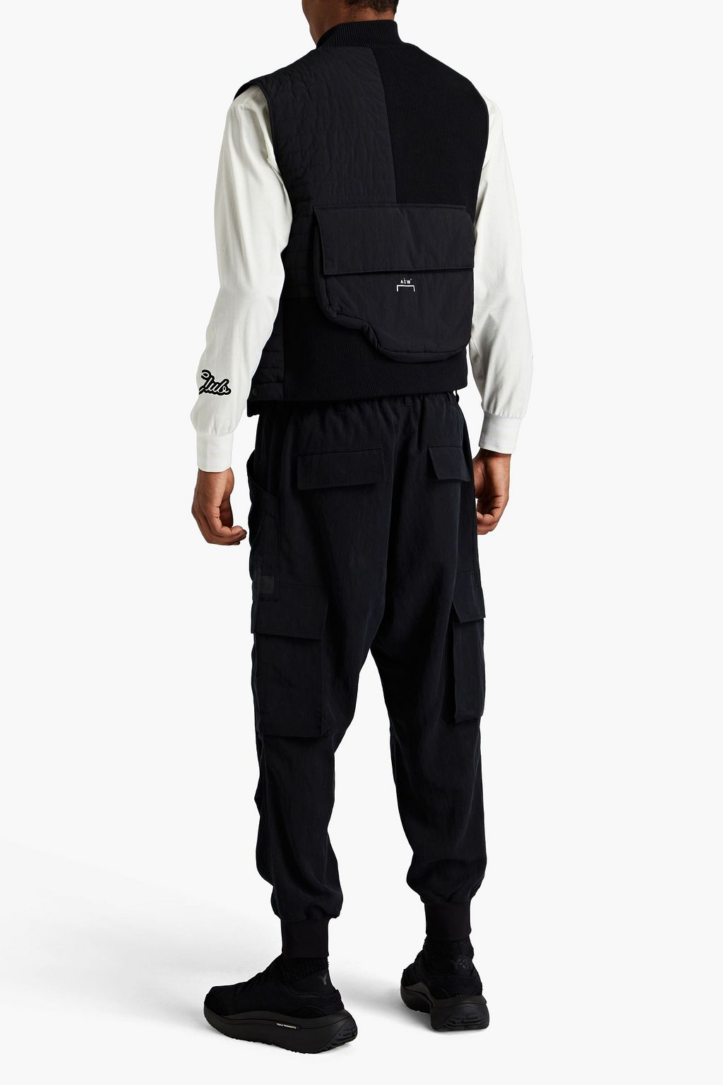 Y-3 リヨセル混ツイル クロップドカーゴパンツ