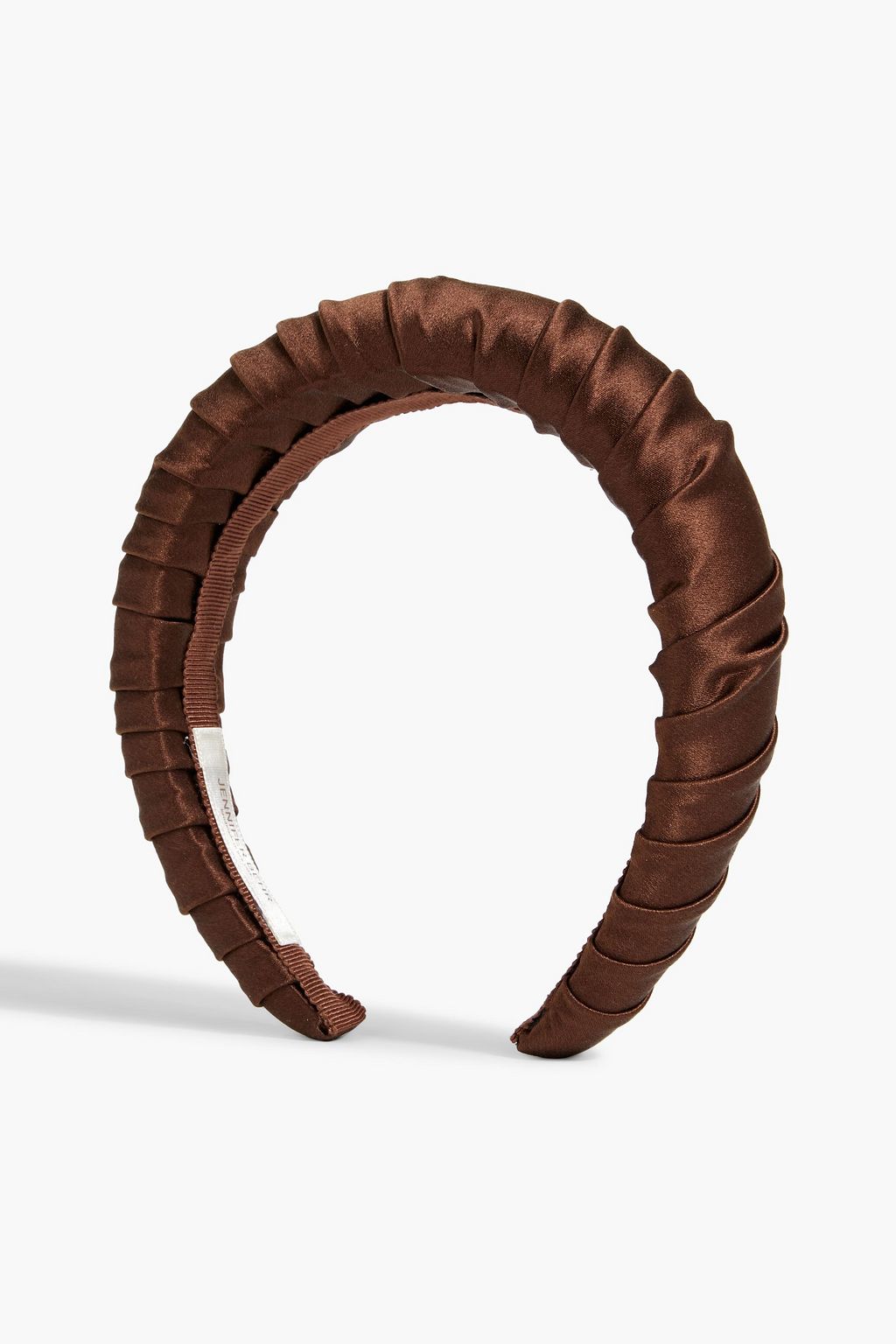 JENNIFER BEHR Mirren ruched padded satin headband