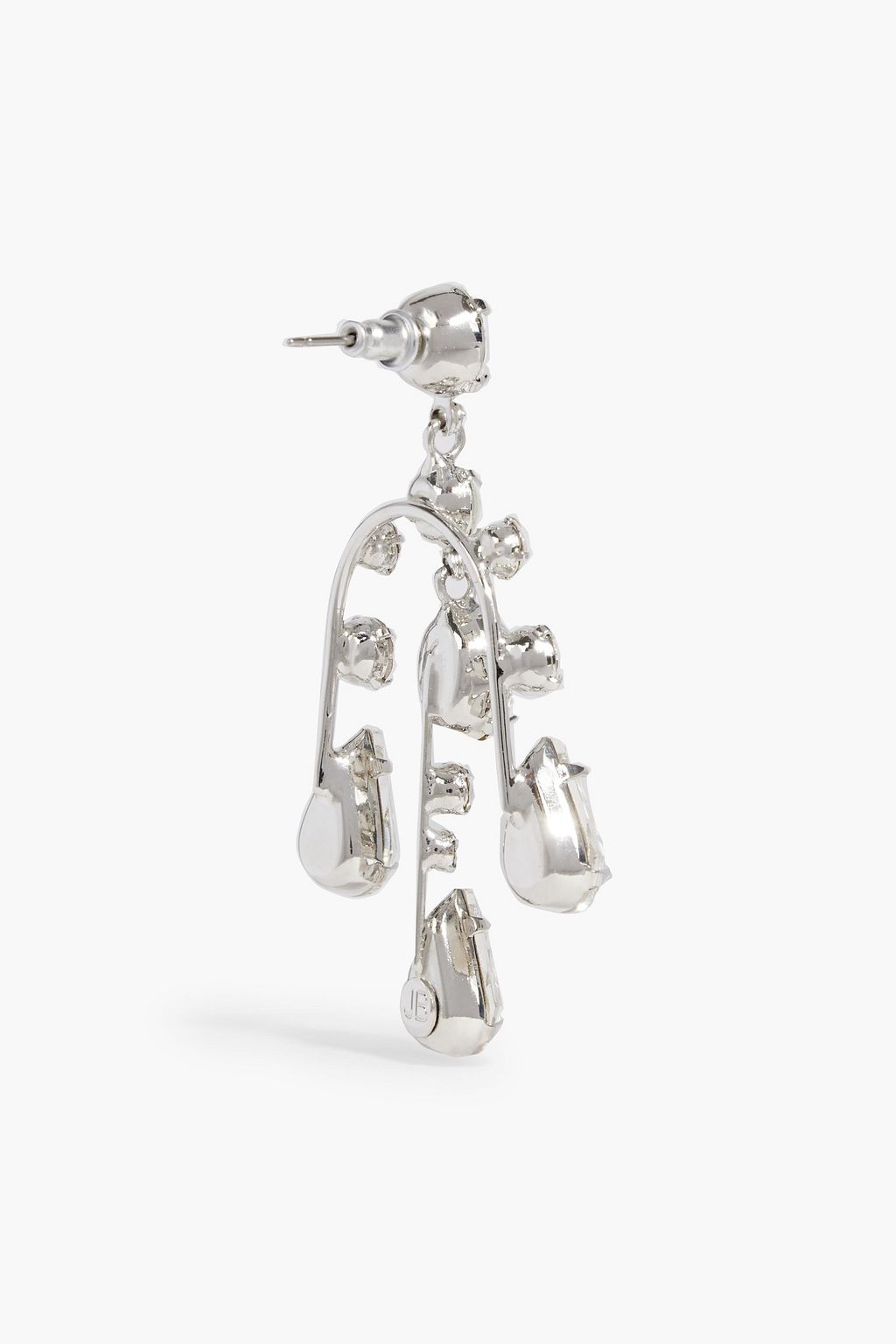 JENNIFER BEHR Staci silver-tone crystal earrings