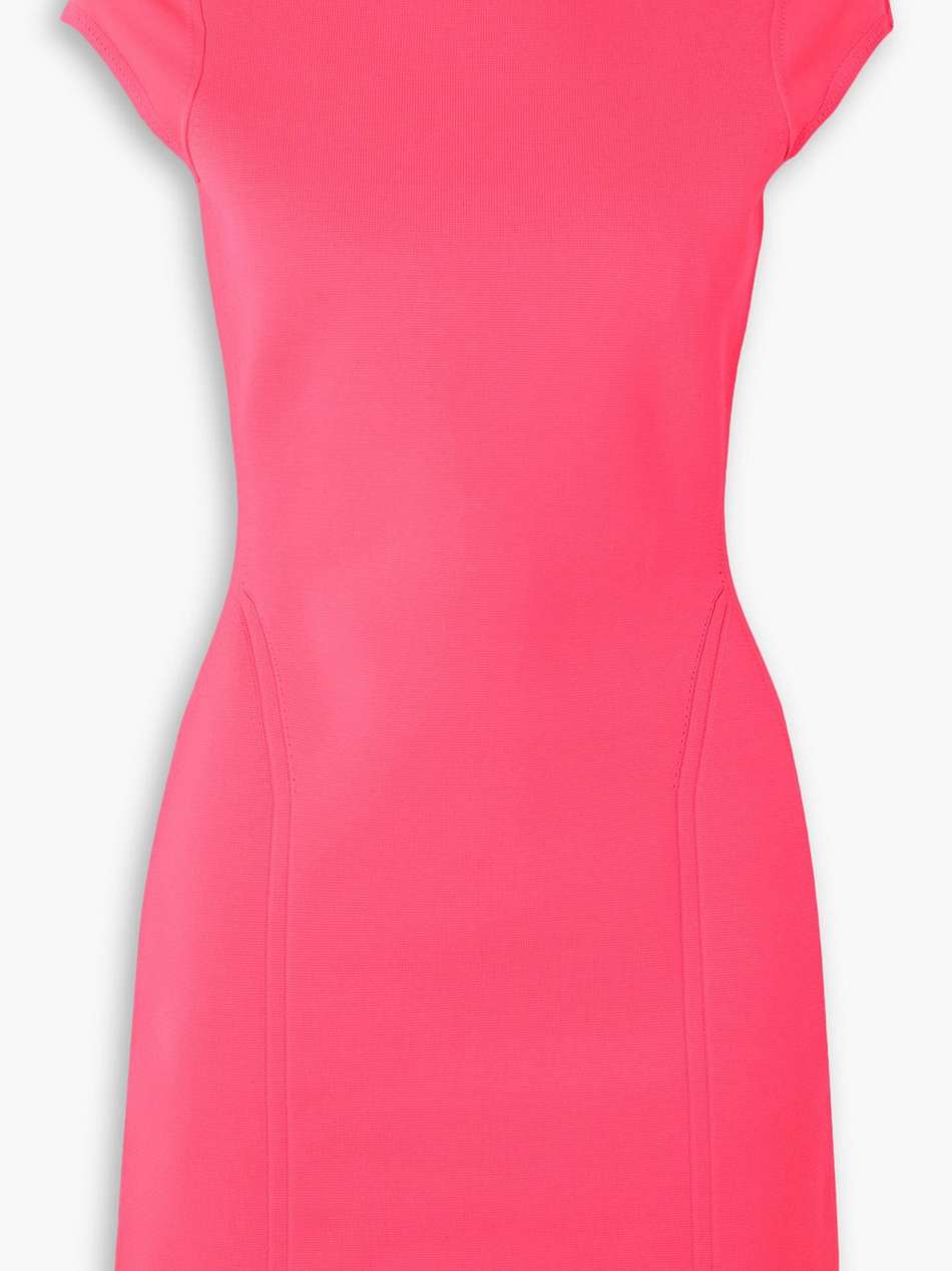 stretch-knit mini dress