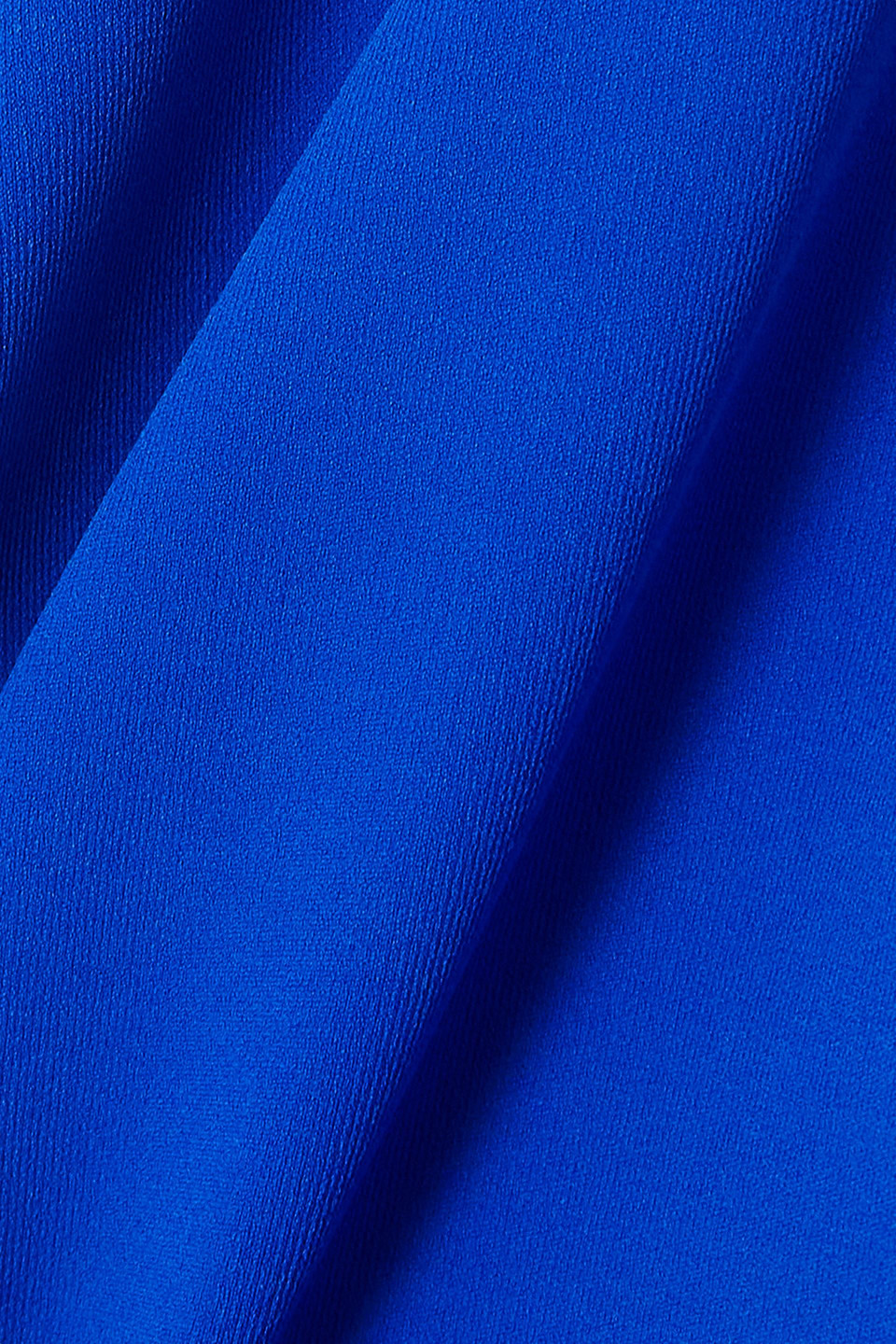 Victoria Beckham Vb Body Cutout Stretch-knit Midi Dress In Cobalt Blue