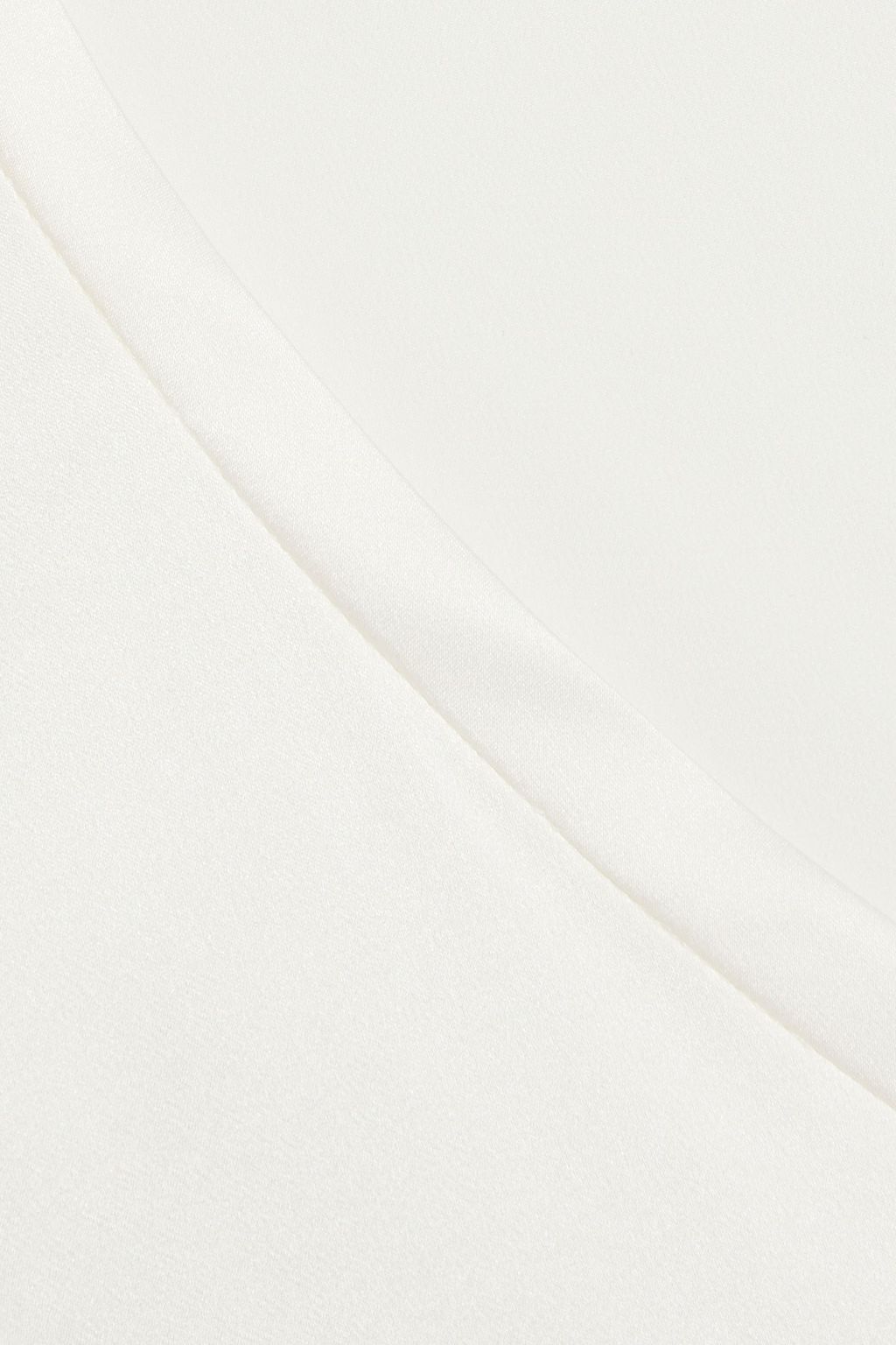 BRUNELLO CUCINELLI Silk-blend satin top