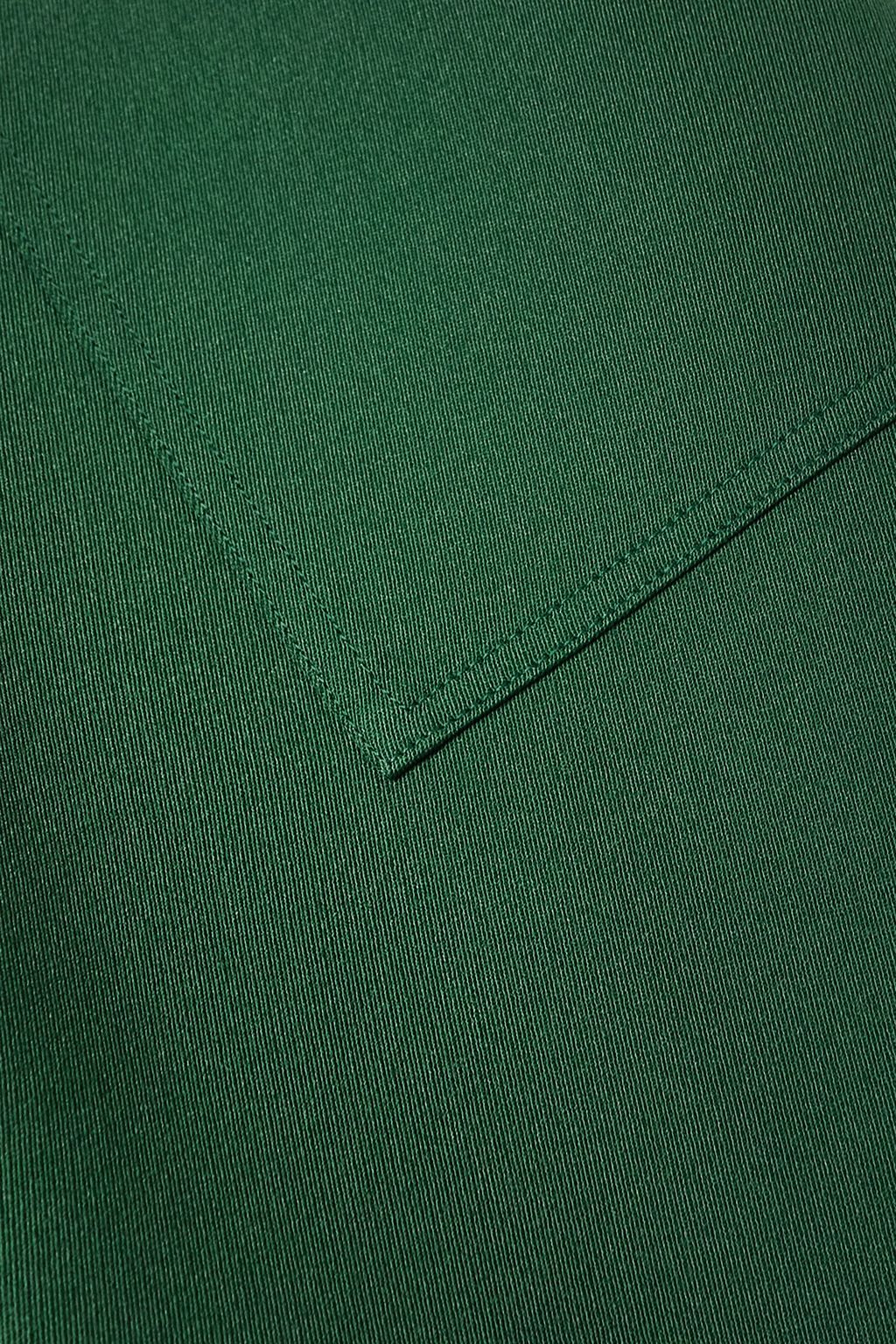 VICTORIA BECKHAM Hose mit weitem Bein aus Twill aus einer Wollmischung