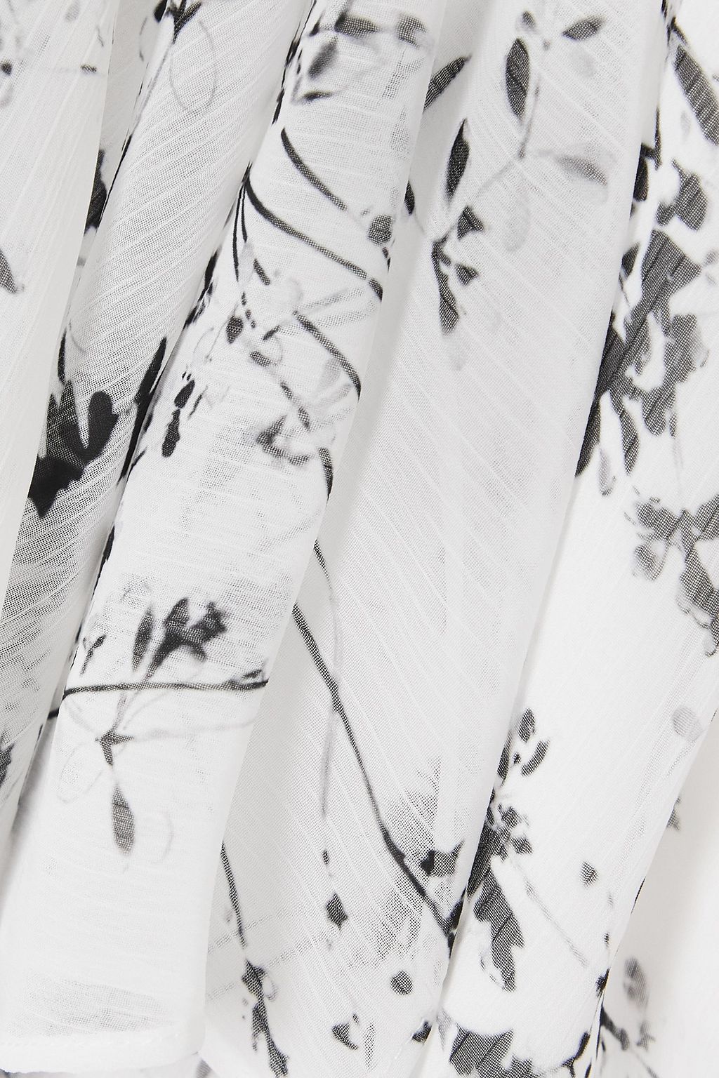 VICTORIA BECKHAM Floral-print chiffon midi dress