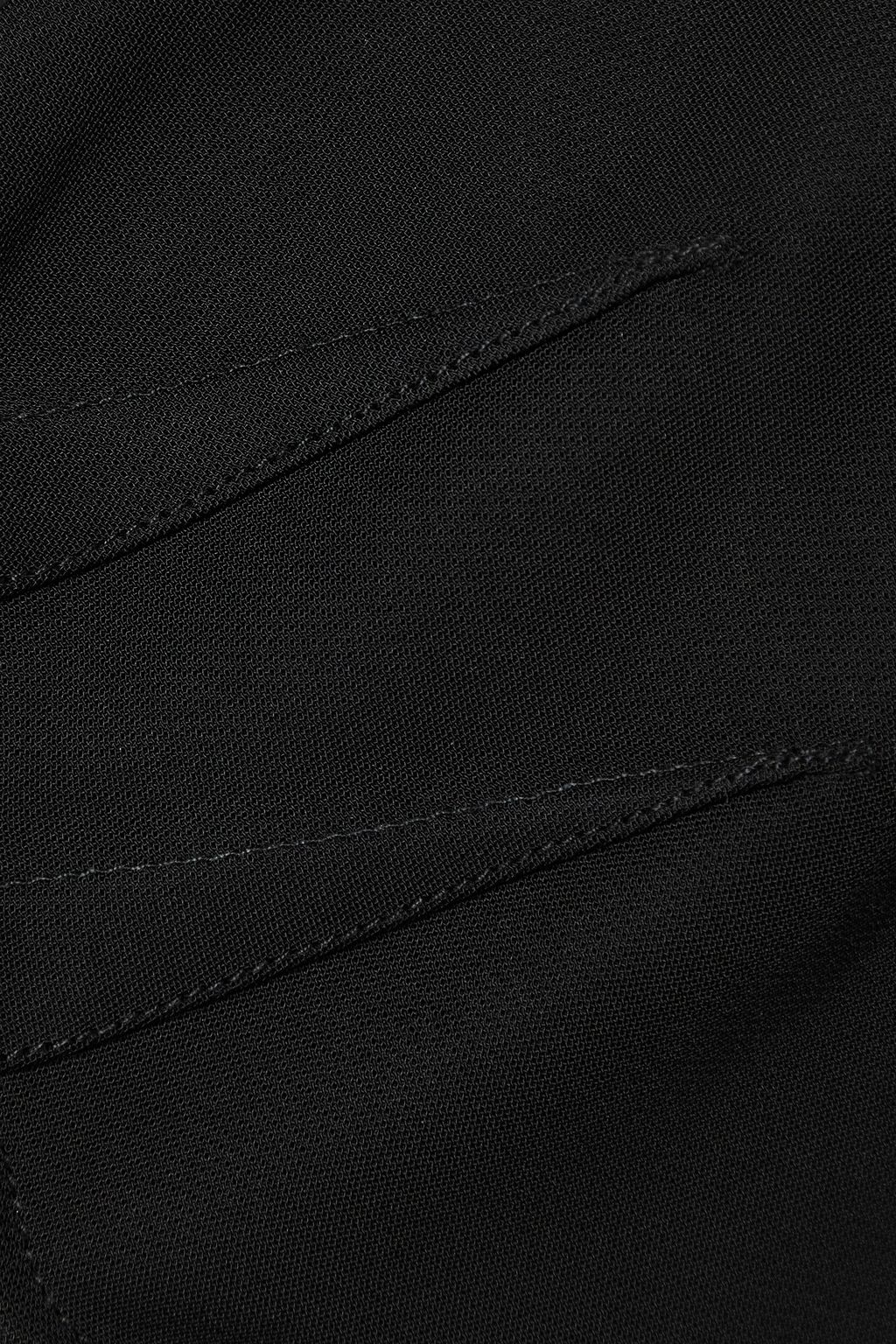 ROLAND MOURET Maxikleid aus Webstoff mit Cut-out