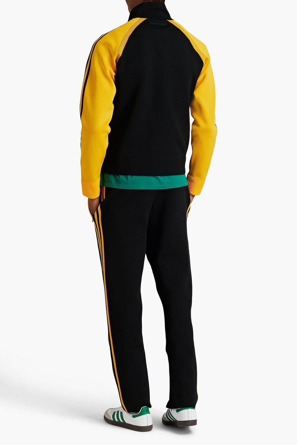 ADIDAS ORIGINALS BY WALES BONNER جاكيت رياضي بسحّاب محبوك