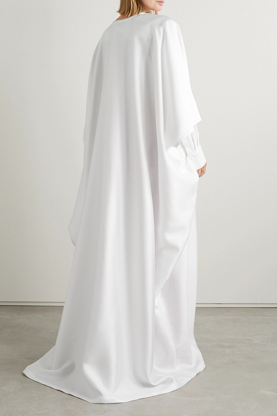  Reem Acra - Piqué Coat - White - Us 2 
