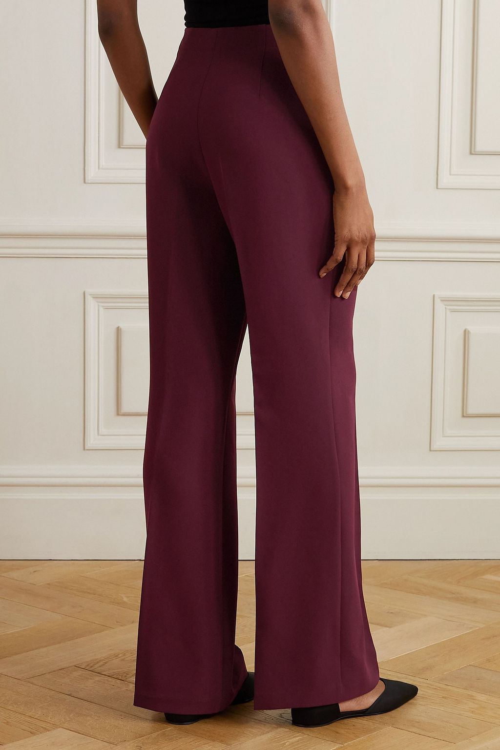 ROLAND MOURET 스트레치 캐디 플레어 팬츠