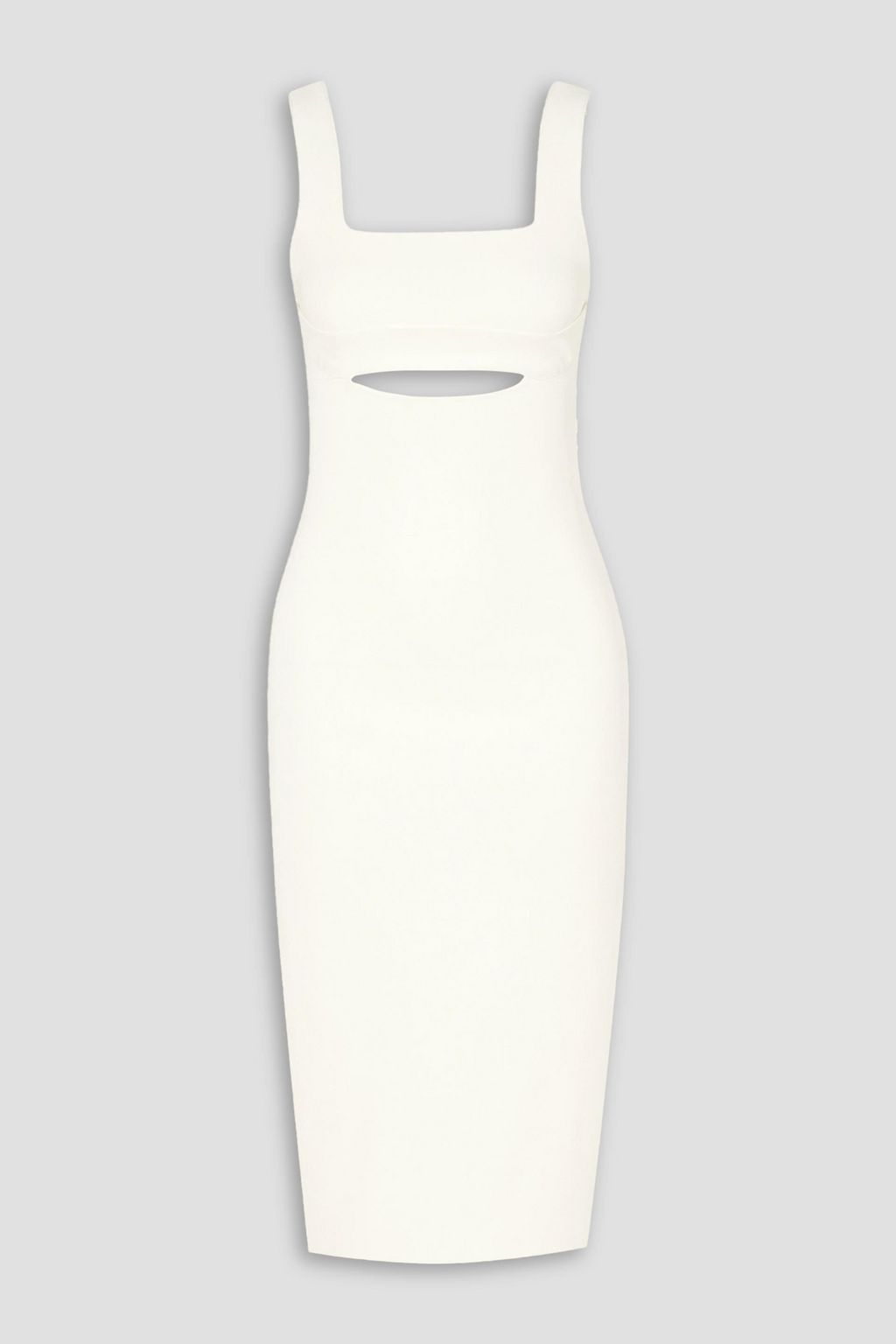 VB BODY VICTORIA BECKHAM Cutout stretch knit midi dress THE OUTNET