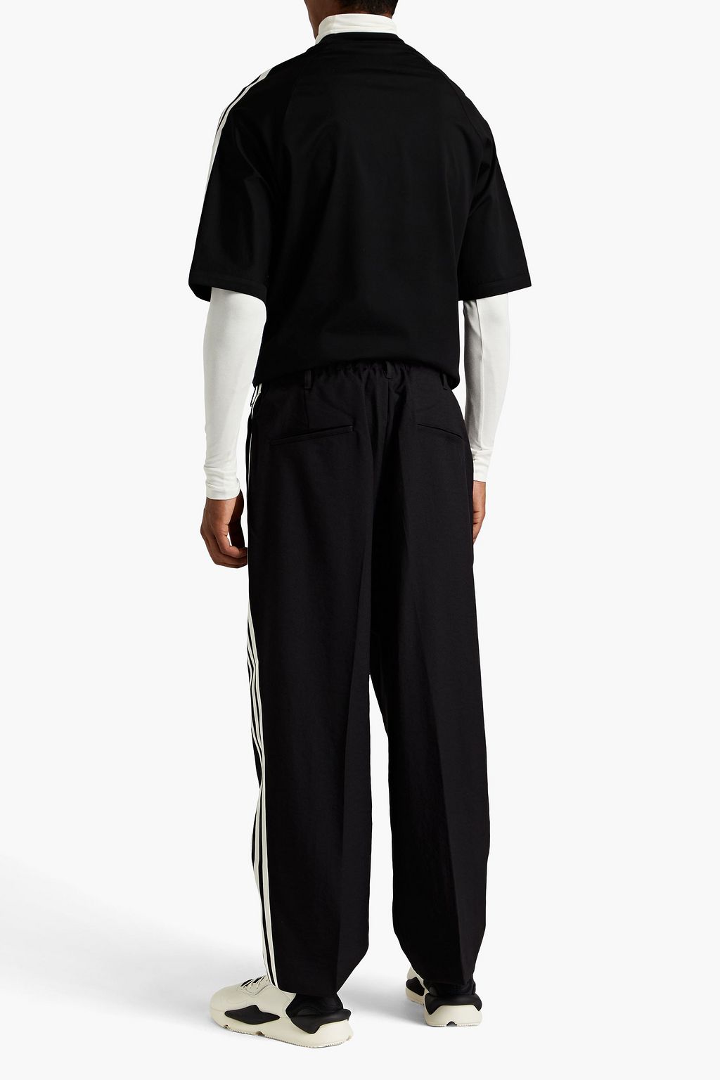Y-3 Striped track pants
