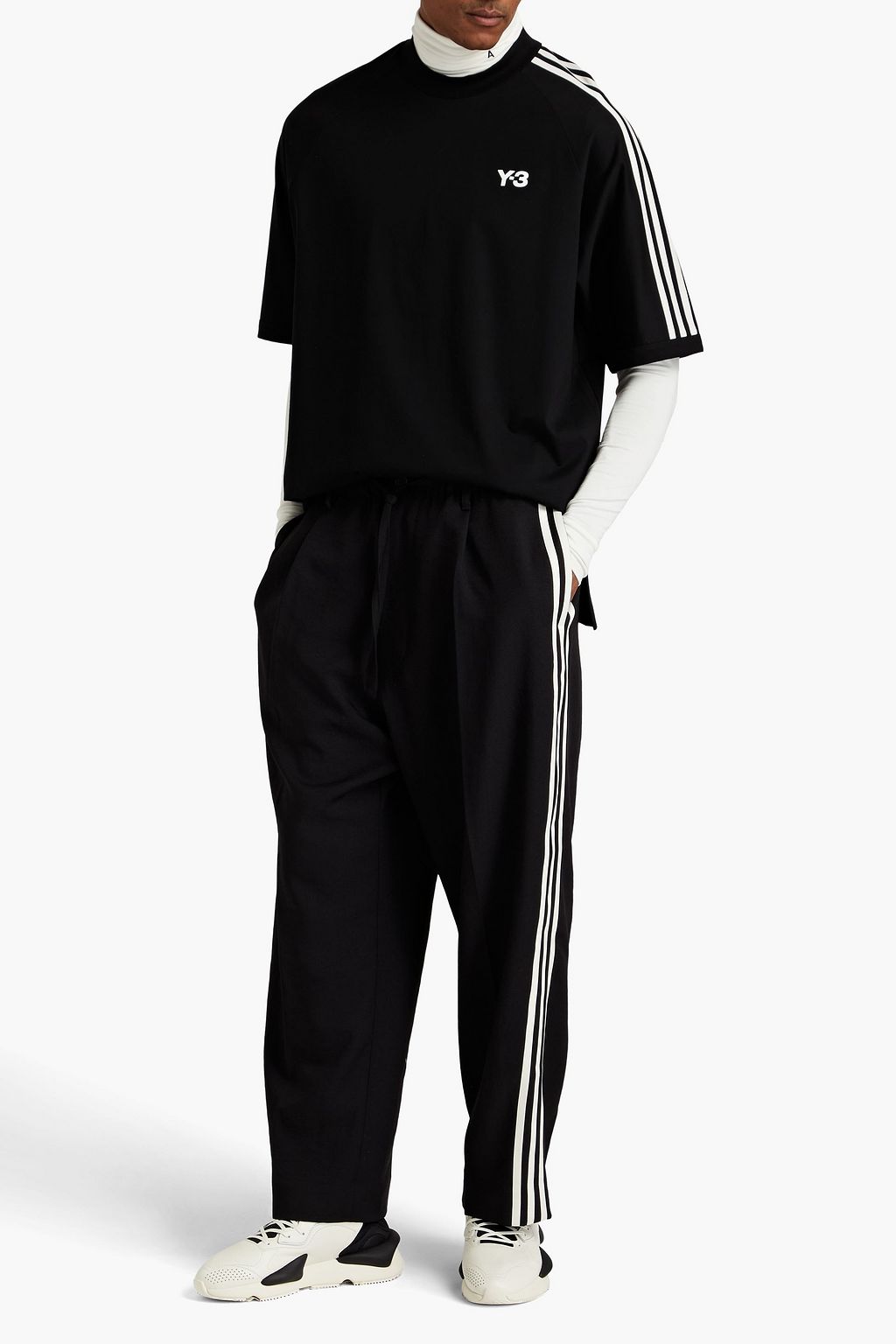 Y-3 Striped track pants