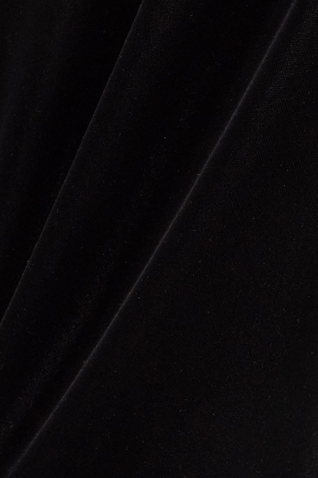 NINA RICCI فستان قصير بتصميم مزموم من المخمل