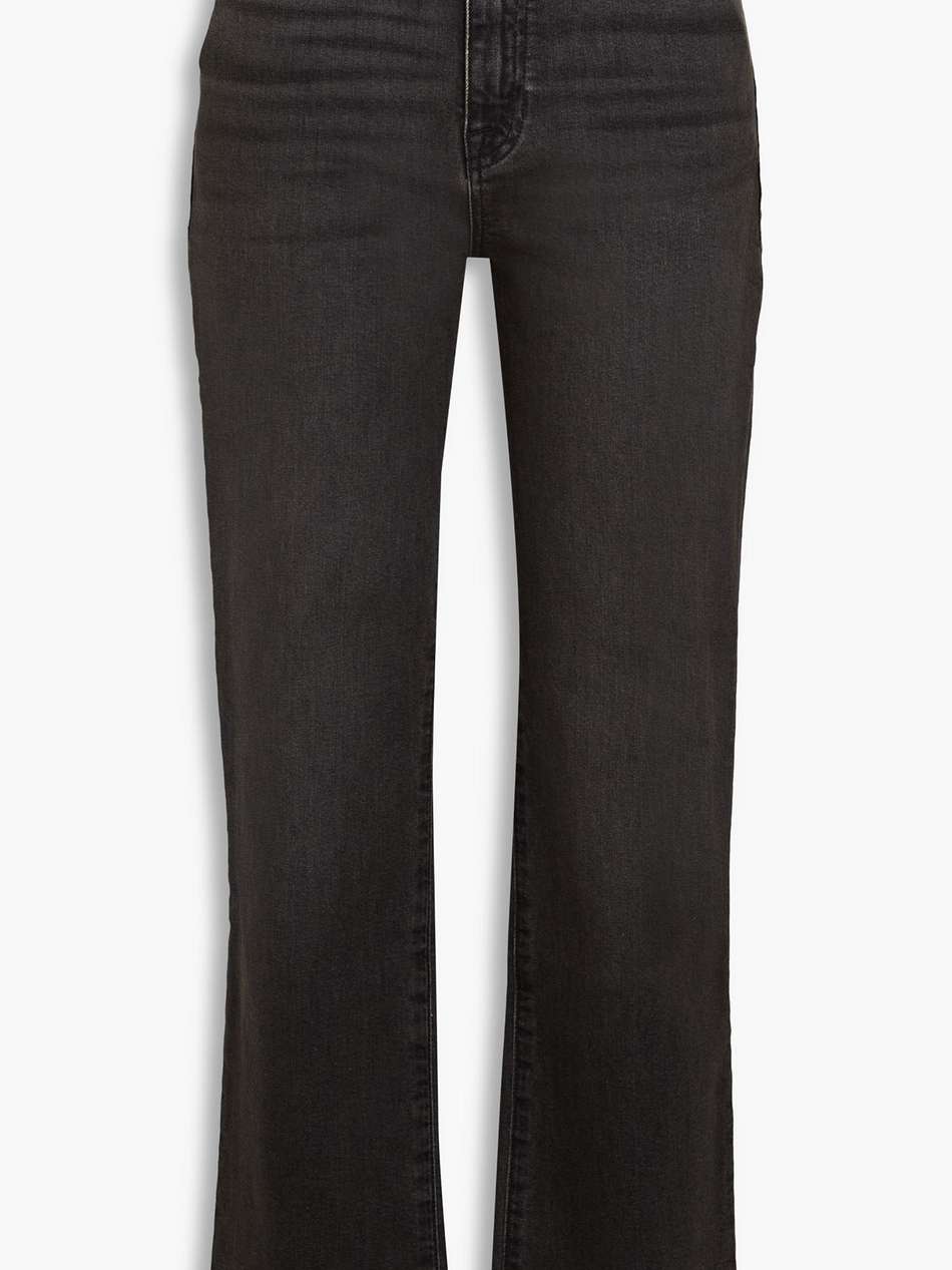 le jane cropped high-rise straight-leg jeans
