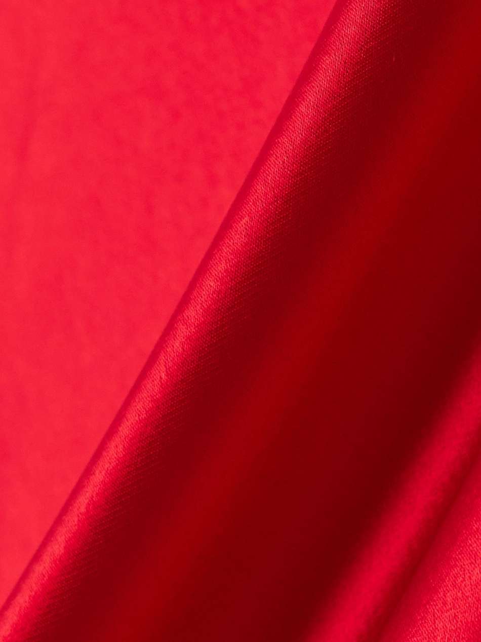 evelyn cutout satin halterneck maxi dress