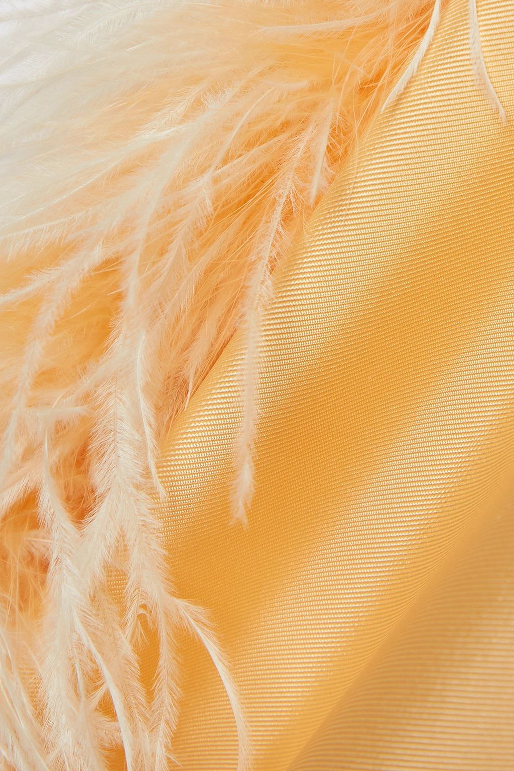 LAPOINTE Hose mit geradem Bein aus Seiden-Twill mit Federn