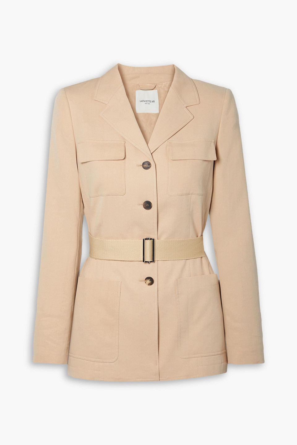 Lafayette 148 New York Knox Jacket In Brown