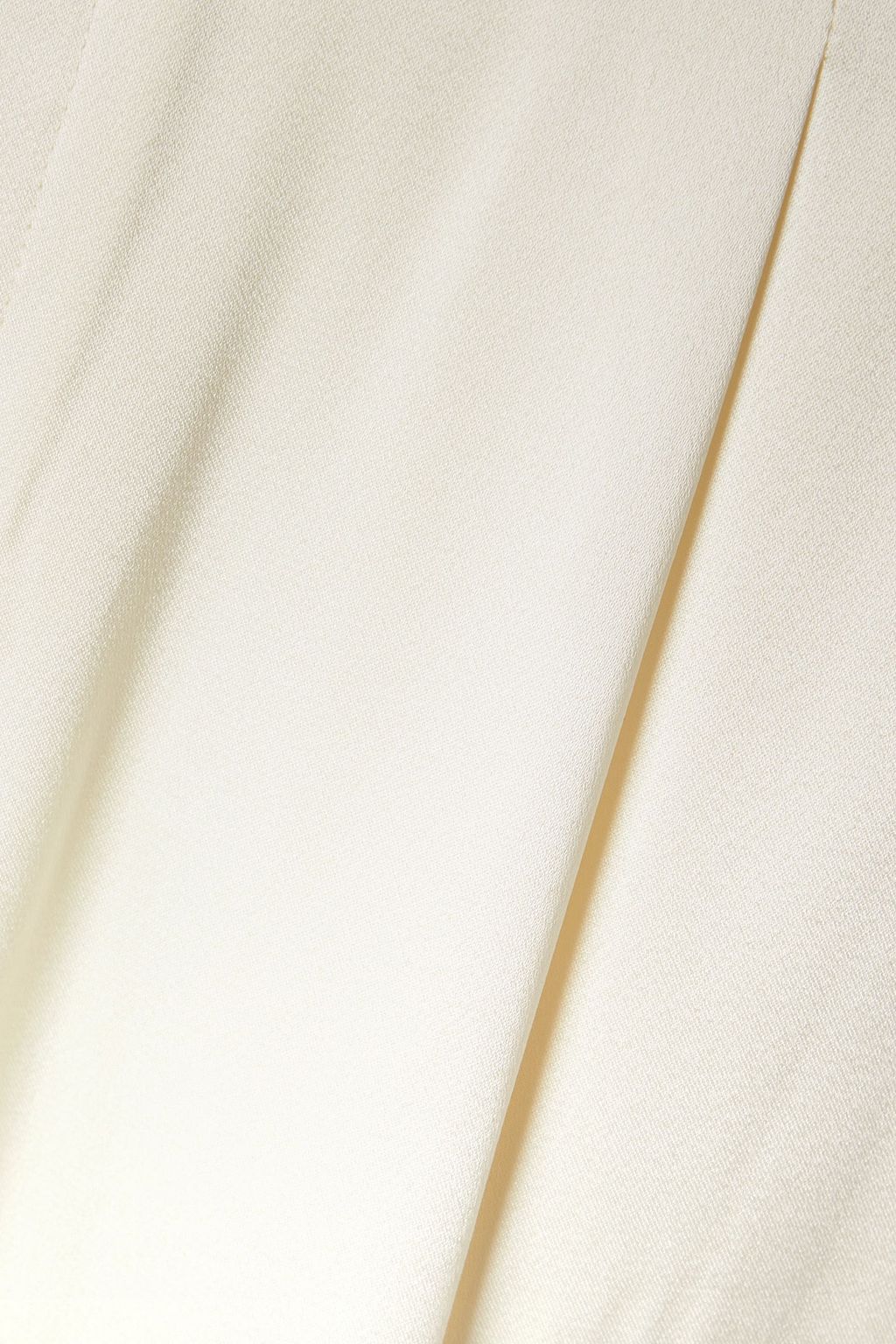 LAPOINTE Pleated satin wide-leg pants